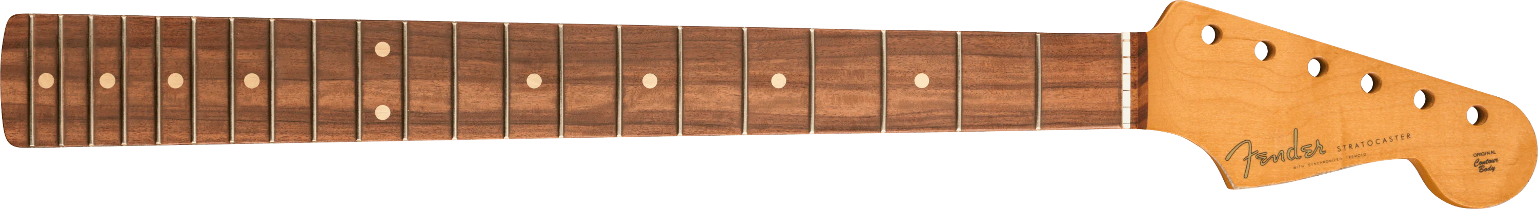 Road Worn® 60's Stratocaster® Neck, 21 Vintage Tall Frets, Pau Ferro, C Shape