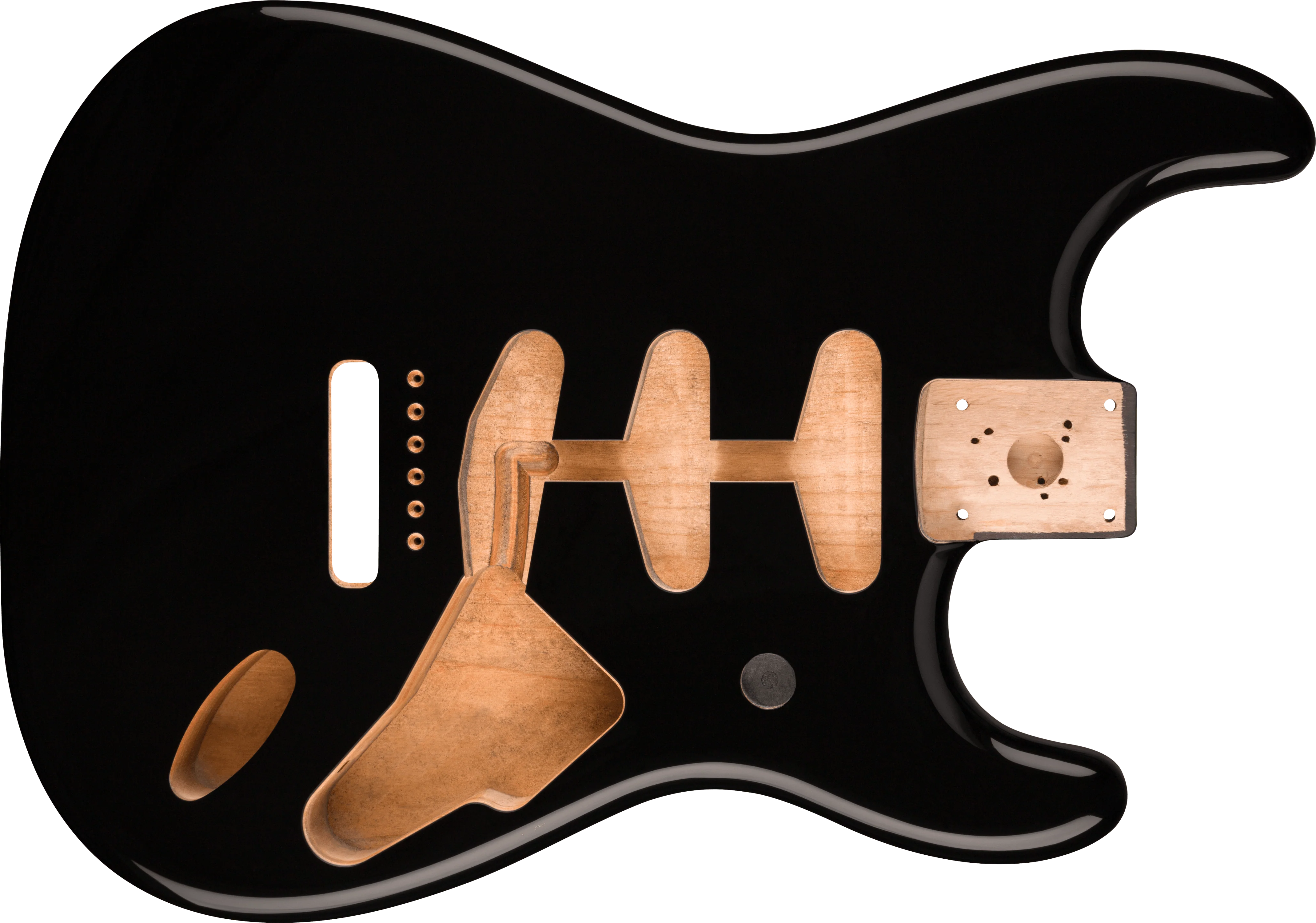 Classic Series 60's Stratocaster® SSS Alder Body Vintage Bridge Mount - Black
