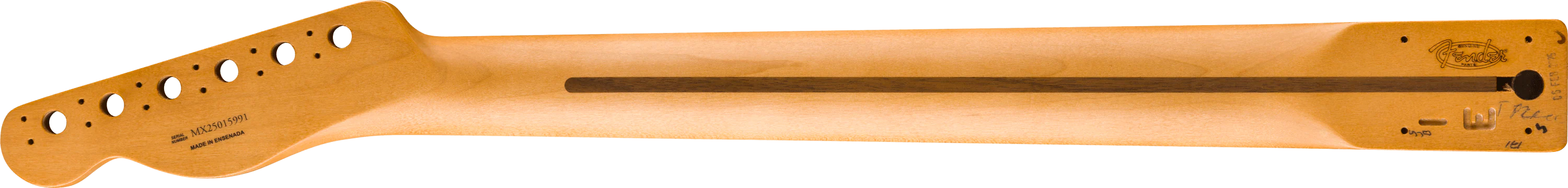 Player II Series Telecaster® Neck, 22 Medium Jumbo Frets, 9.5