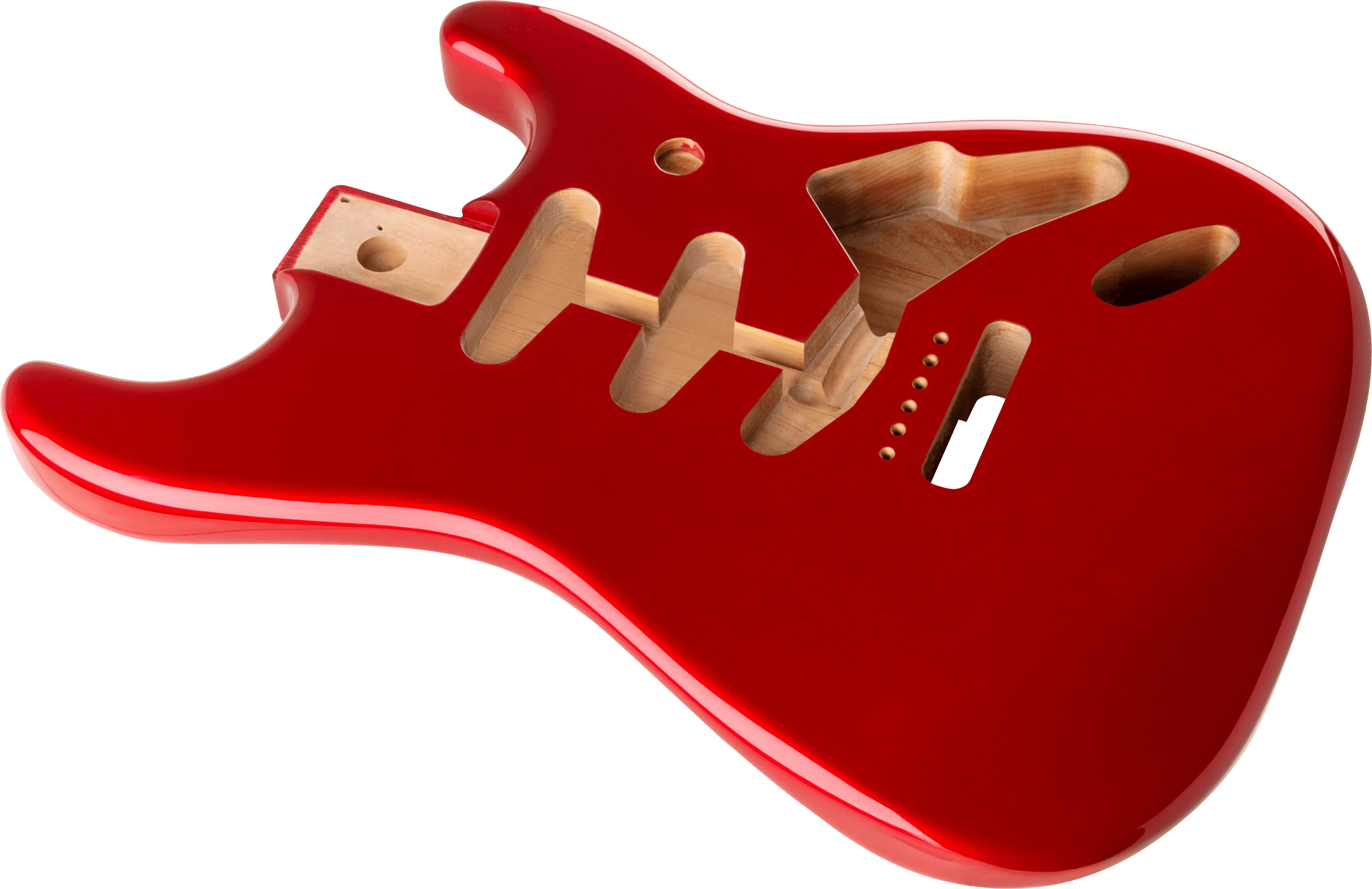 Classic Series 60's Stratocaster® SSS Alder Body Vintage Bridge Mount - Candy Apple Red