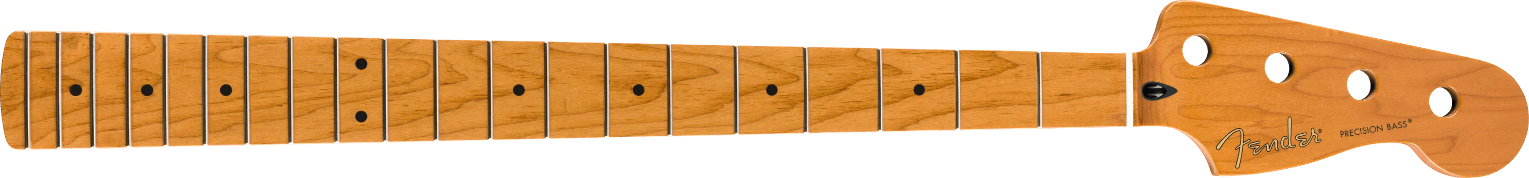 Roasted Maple Precision Bass® Neck, 20 Medium Jumbo Frets, 9.5