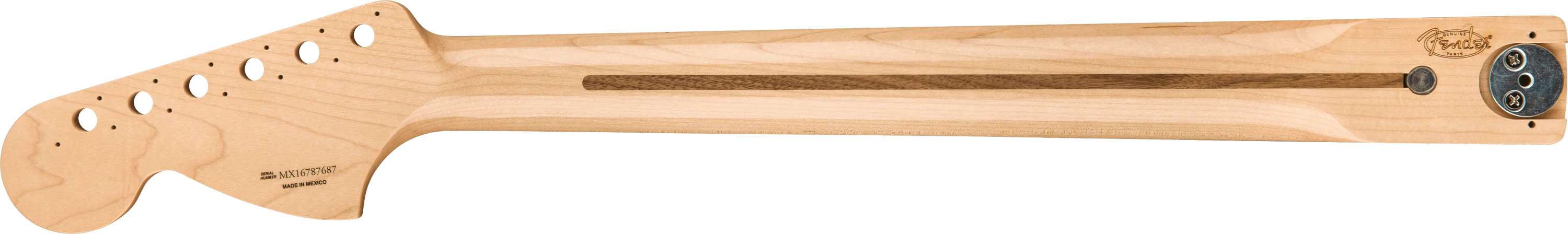 Classic Series '72 Tele® Deluxe Neck, 3-Bolt Mount, 21 Medium Jumbo Frets - Maple Fingerboard