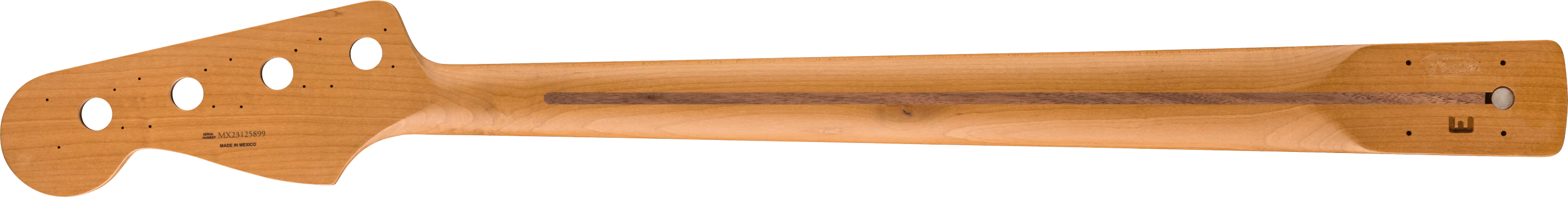 Satin Roasted Maple Jazz Bass® Neck, 20 Jumbo Frets, 12