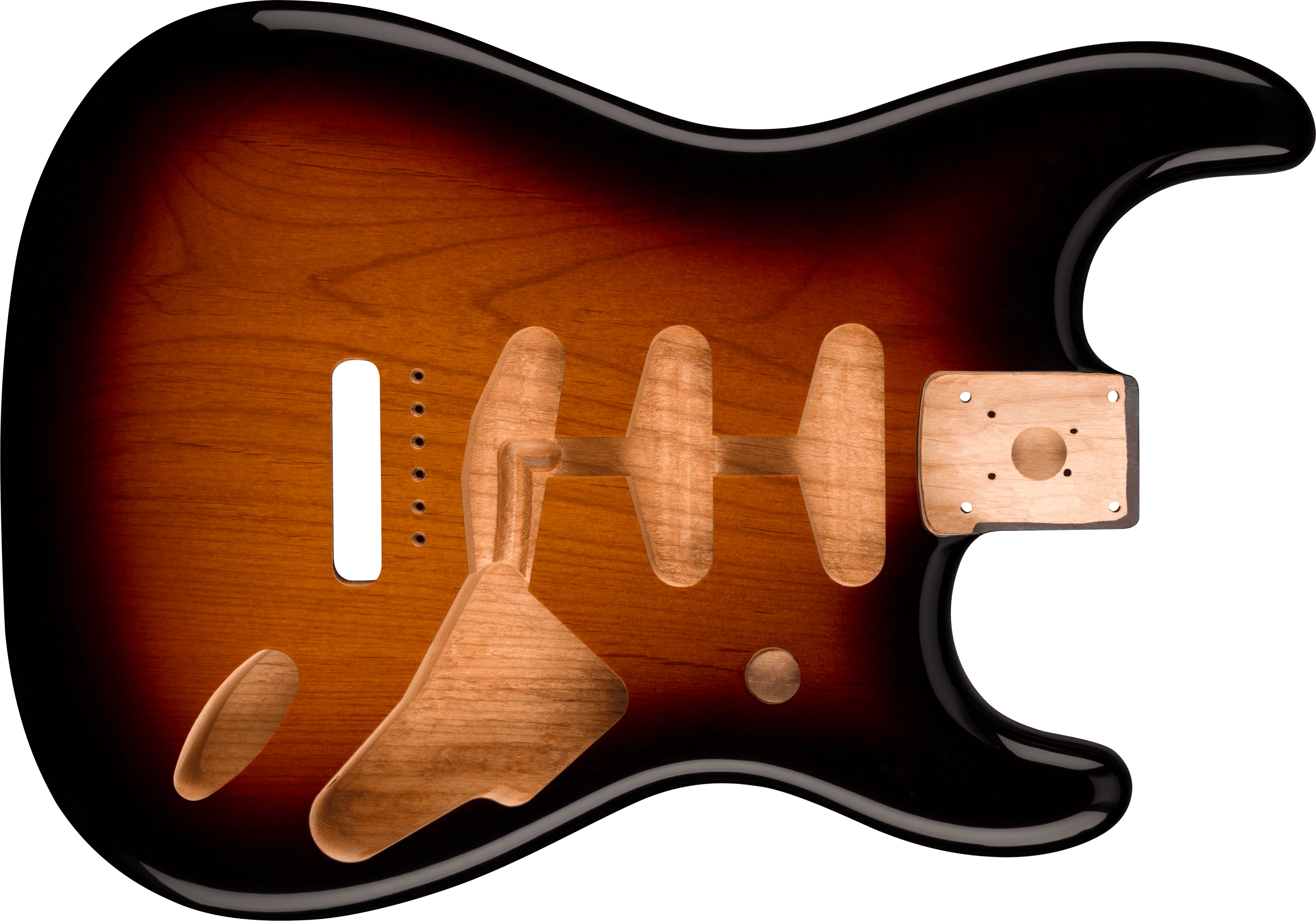 Classic Series 60's Stratocaster® SSS Alder Body Vintage Bridge Mount - 3-Color Sunburst