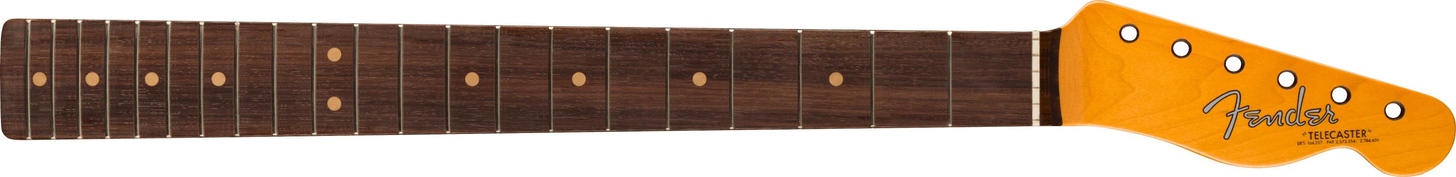 American Vintage II 1963 Telecaster Neck, 21 Vintage Tall Frets, 7.25