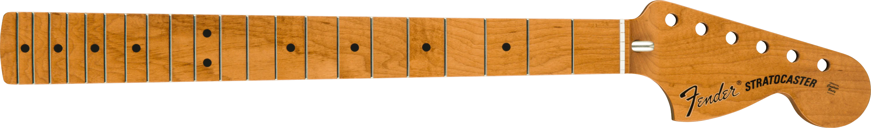 Roasted Maple Vintera® Mod '70's Stratocaster® Neck, 21 Medium Jumbo Frets, 9.5
