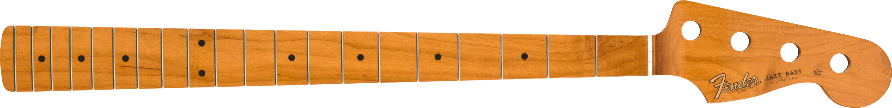 Roasted Maple Vintera® '60's Jazz Bass® Neck, 20 Vintage Frets, 7.25