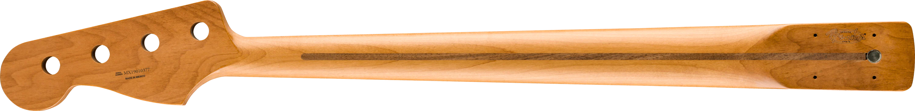Roasted Maple Jazz Bass® Neck, 20 Medium Jumbo Frets, 9.5