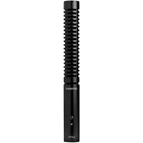 Shure VP82 Short Integrated Shotgun Microphone with Pouch and Foam Windscreen