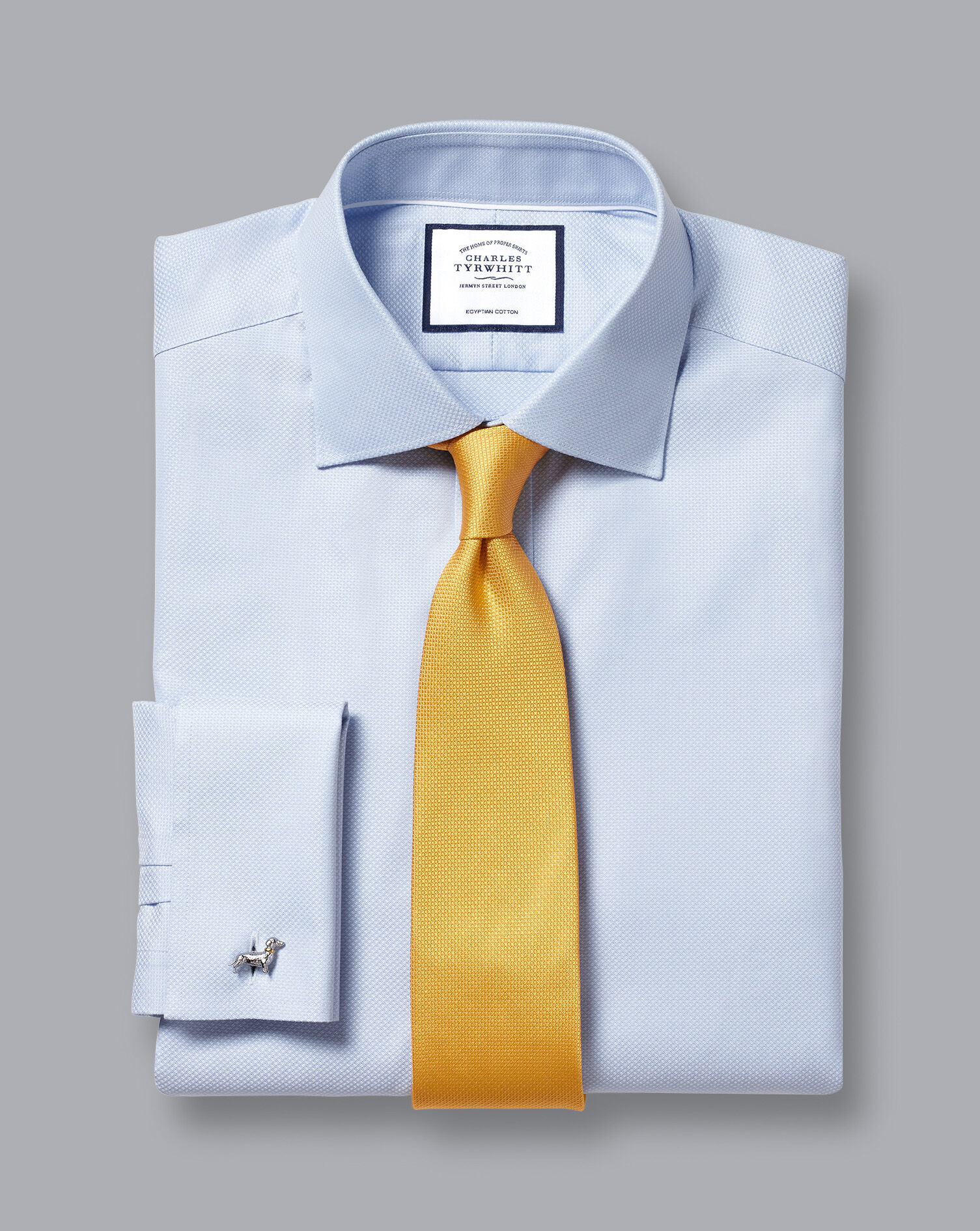 Charles Tyrwhitt Stain Resistant Silk Tie - Sunflower