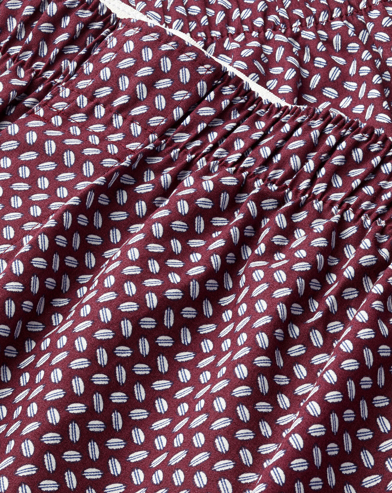 Charles Tyrwhitt England Rugby Woven Boxers - Wine