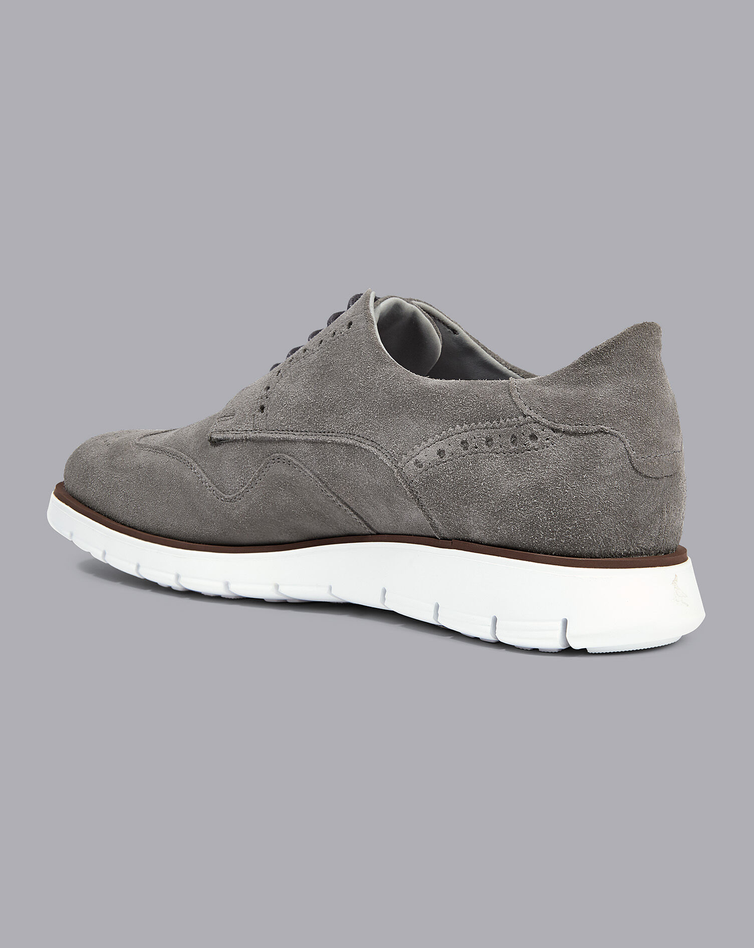Charles Tyrwhitt Suede Hybrid Sneakers - Light Grey