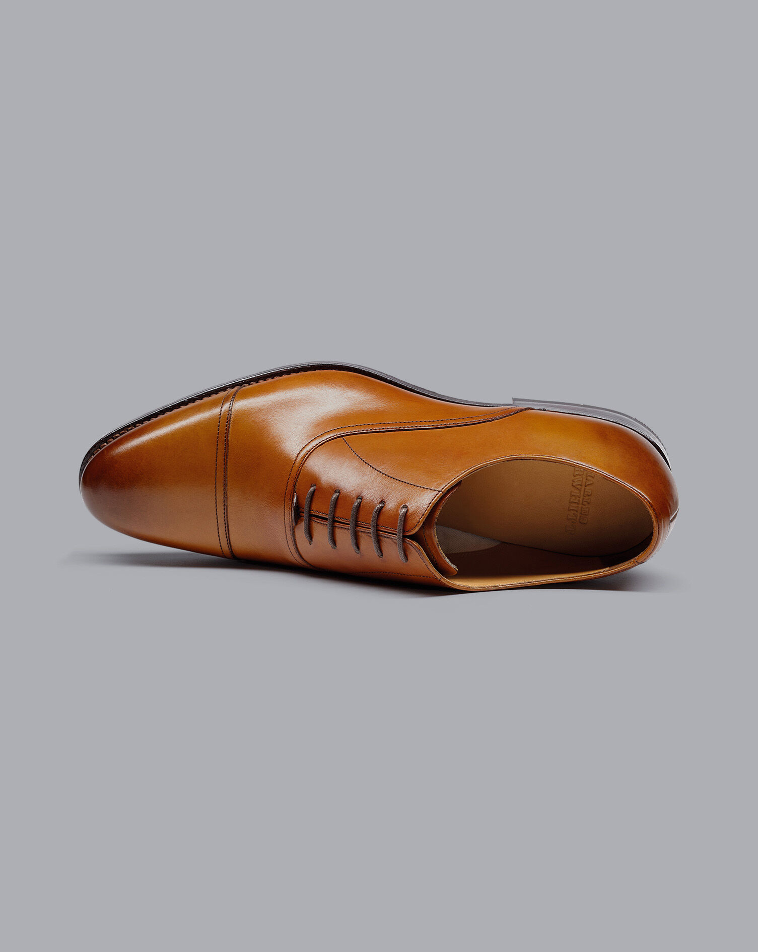 Charles Tyrwhitt Leather Oxford Shoes - Tan