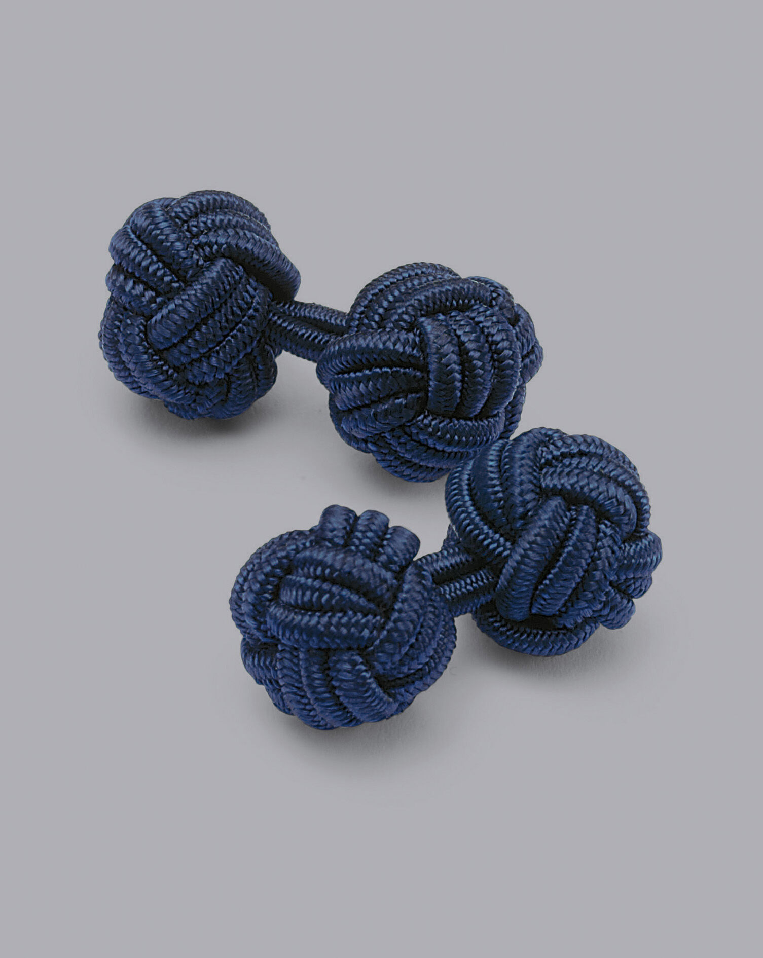 Charles Tyrwhitt Knot Cufflinks - Indigo Blue