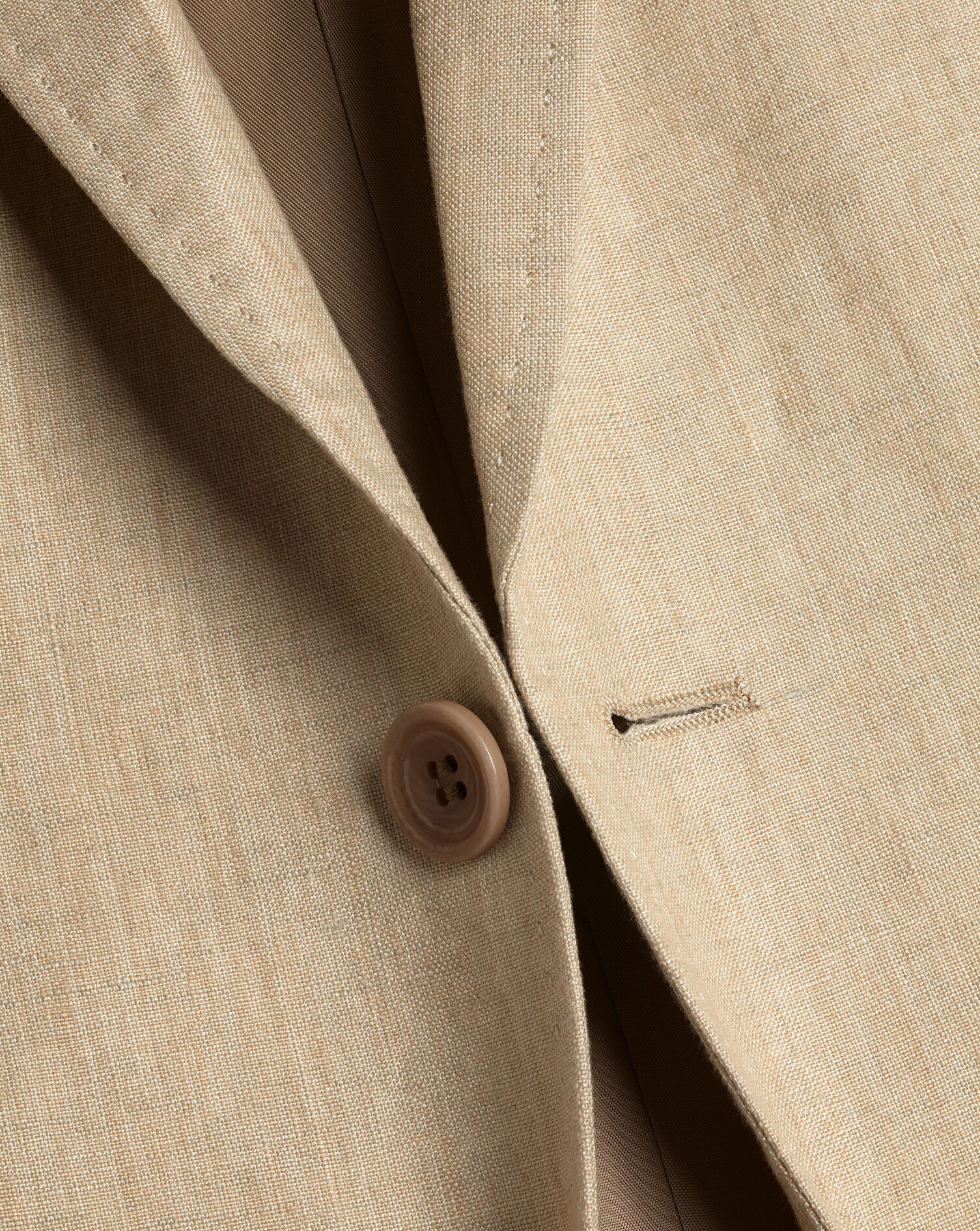 Charles Tyrwhitt Italian Linen Jacket - Stone