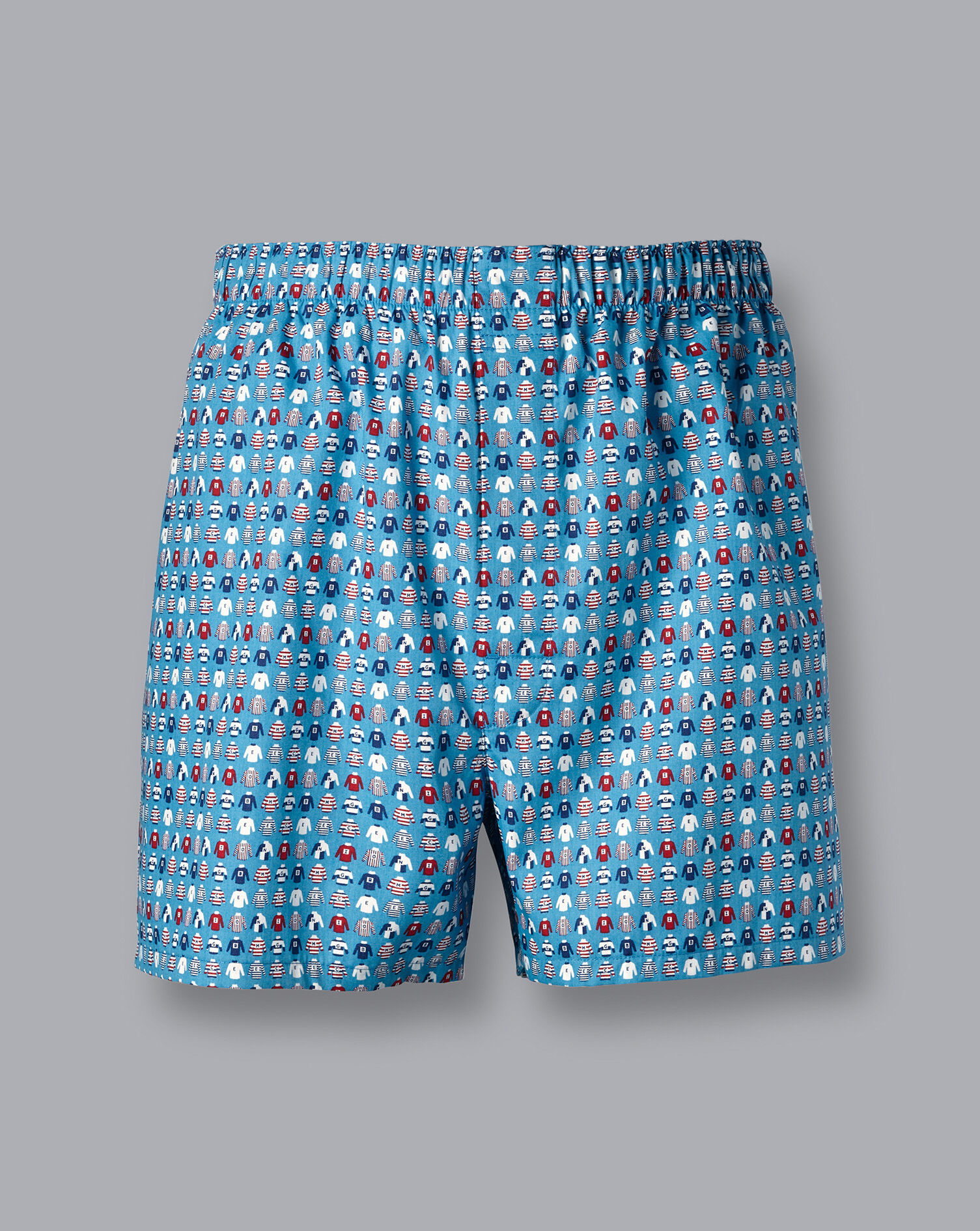 Charles Tyrwhitt England Rugby Shirts Motif Woven Boxers - Cornflower Blue