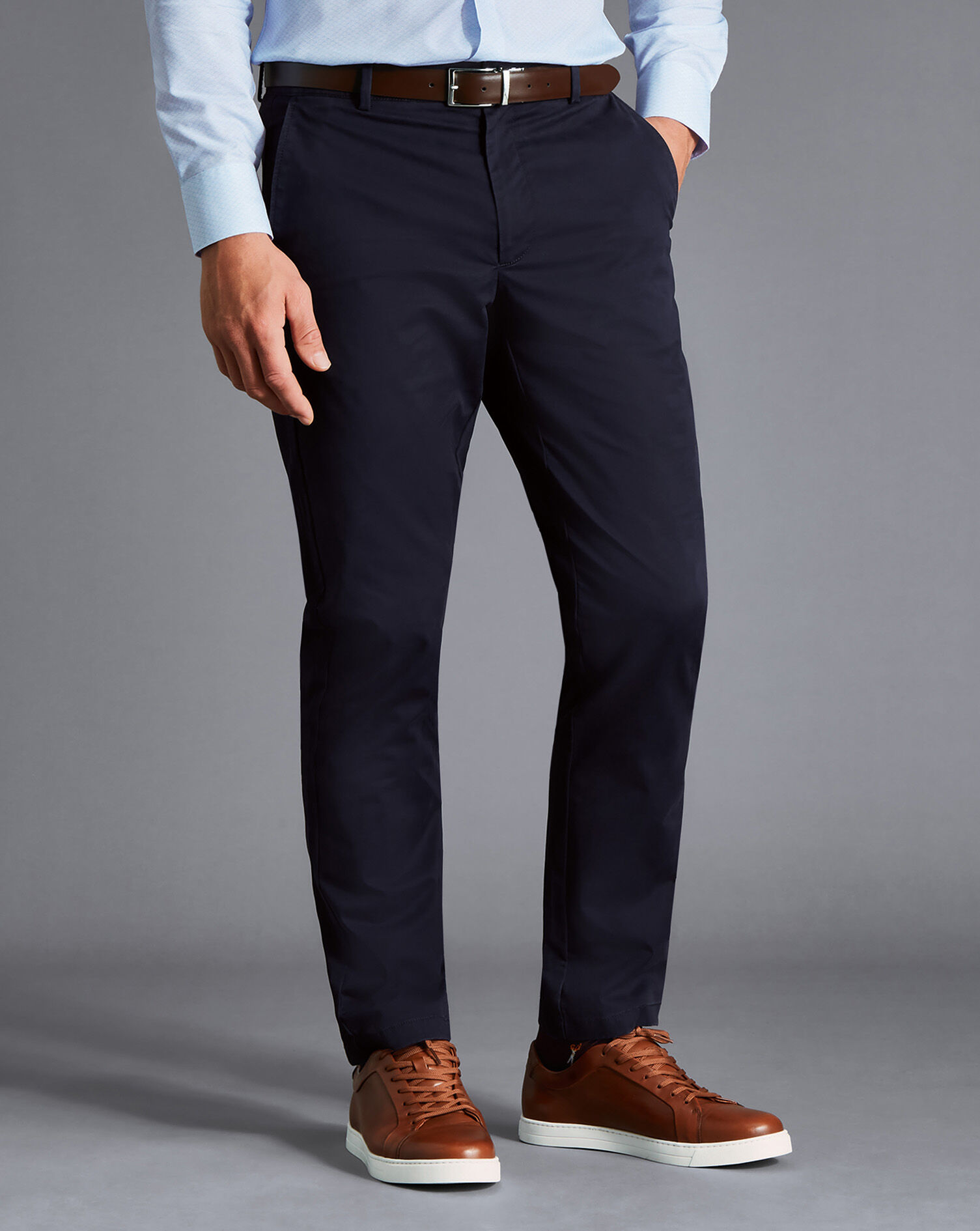 Charles Tyrwhitt Lightweight Pants - Navy