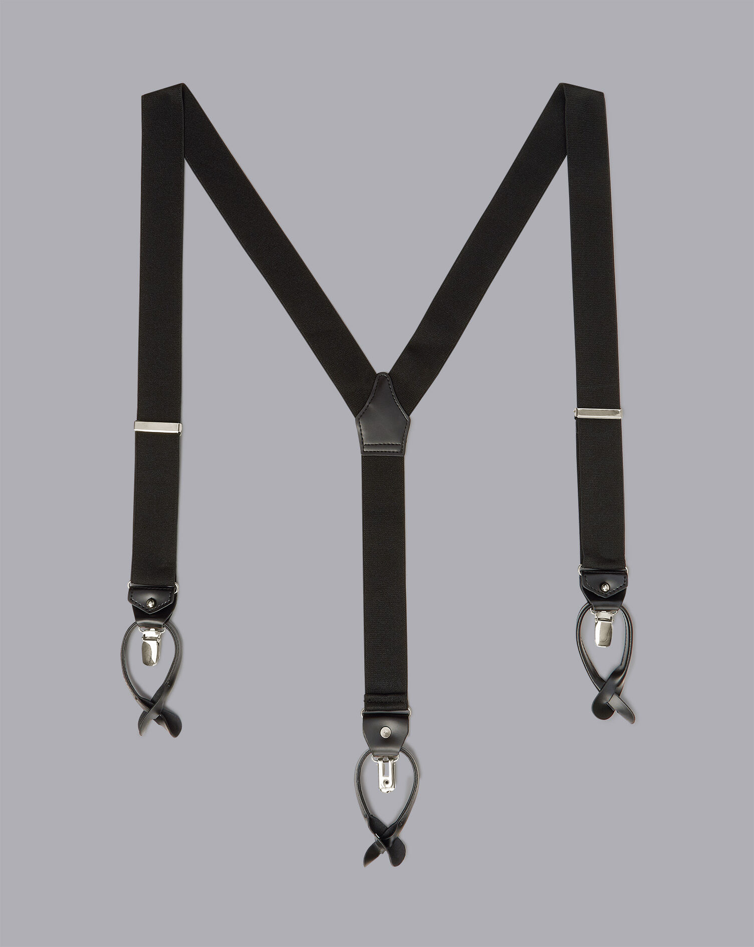 Charles Tyrwhitt Combination Suspenders - Black
