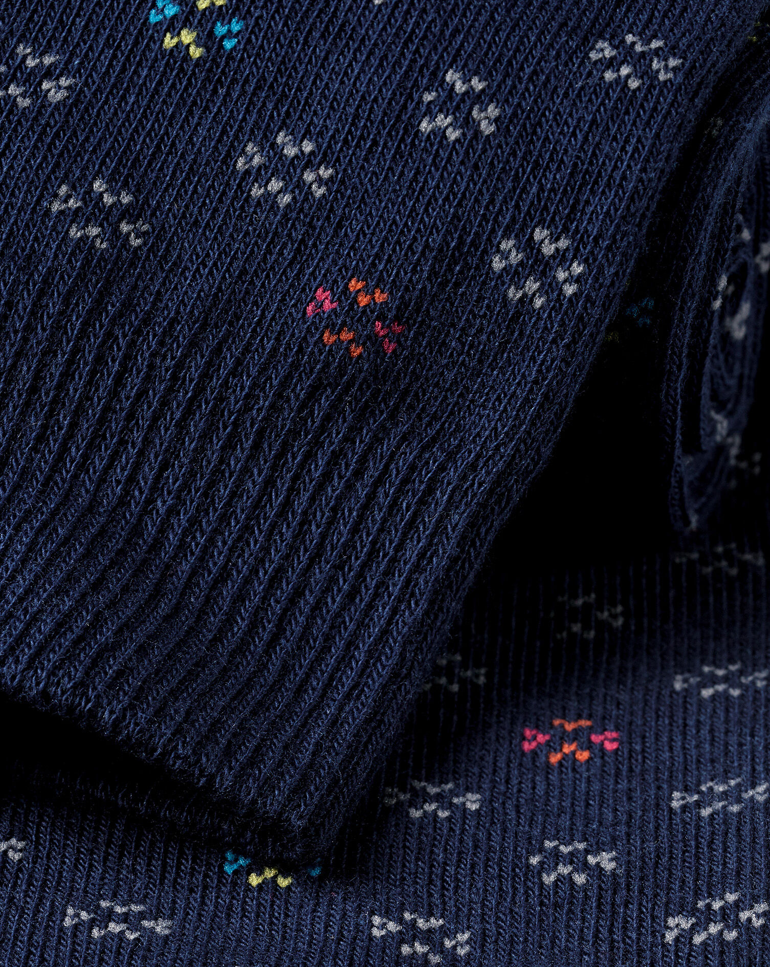 Charles Tyrwhitt Geo Socks - French Blue