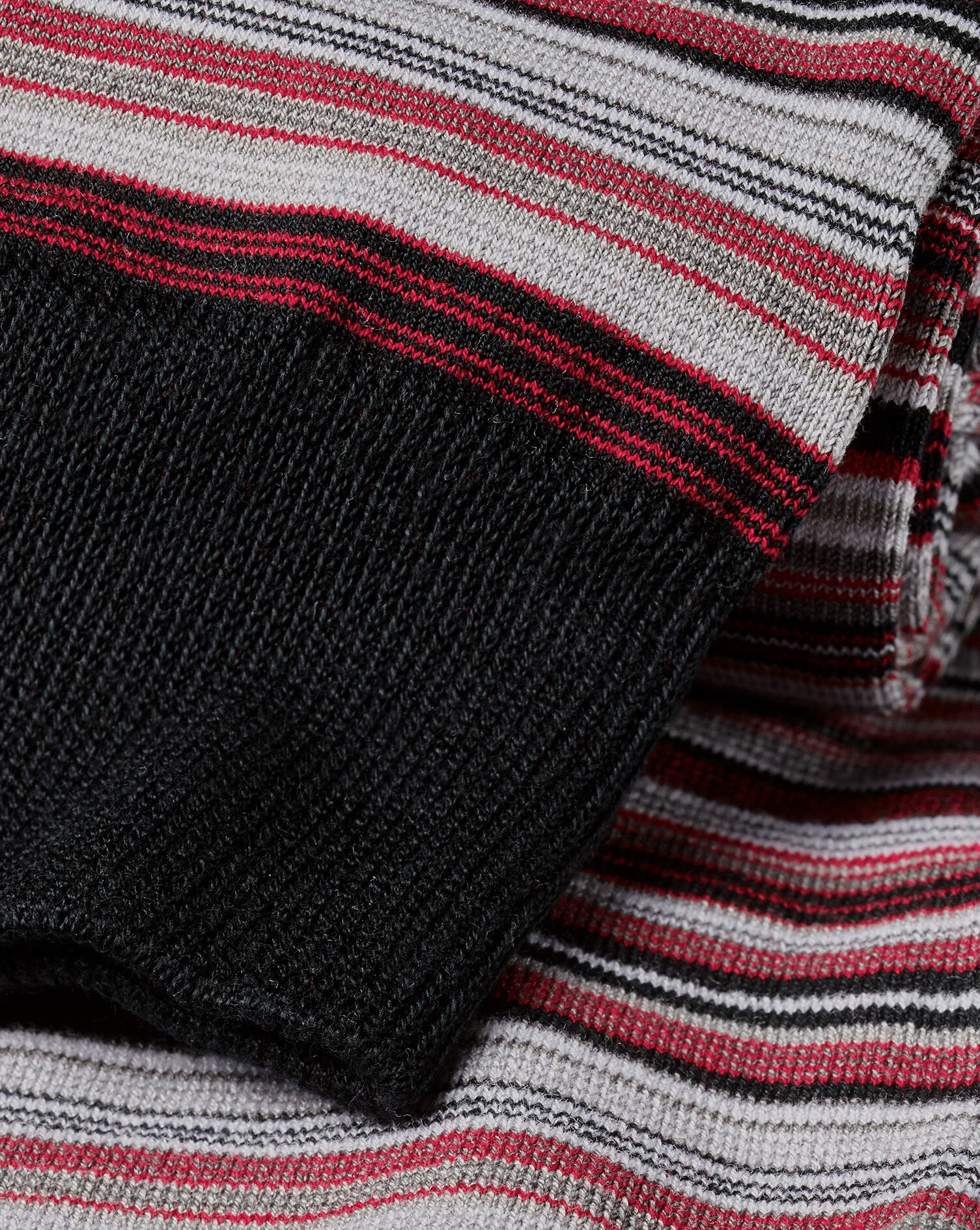 Charles Tyrwhitt Multi Stripe Socks - Red
