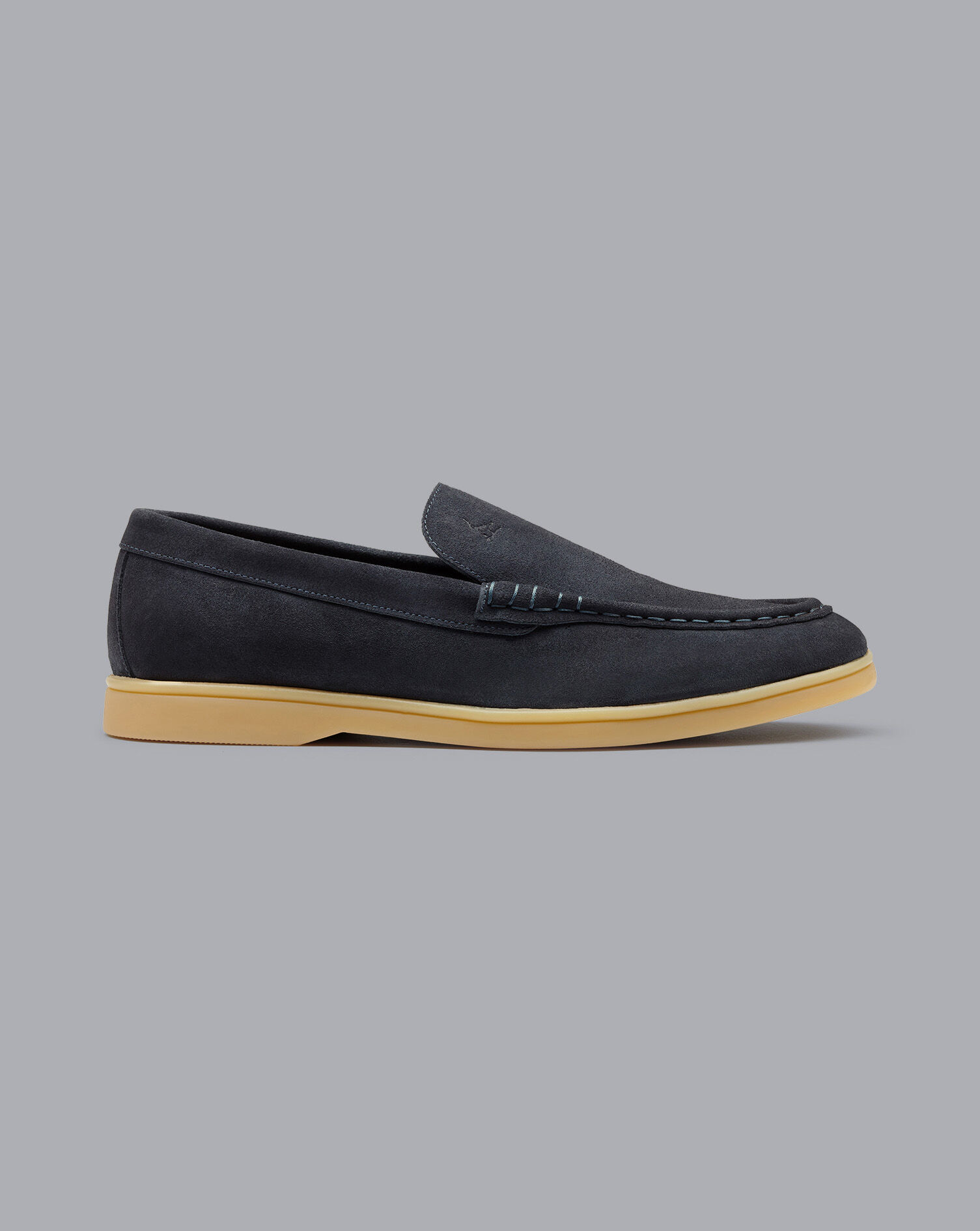 Charles Tyrwhitt Suede Slip-On Shoes - French Blue