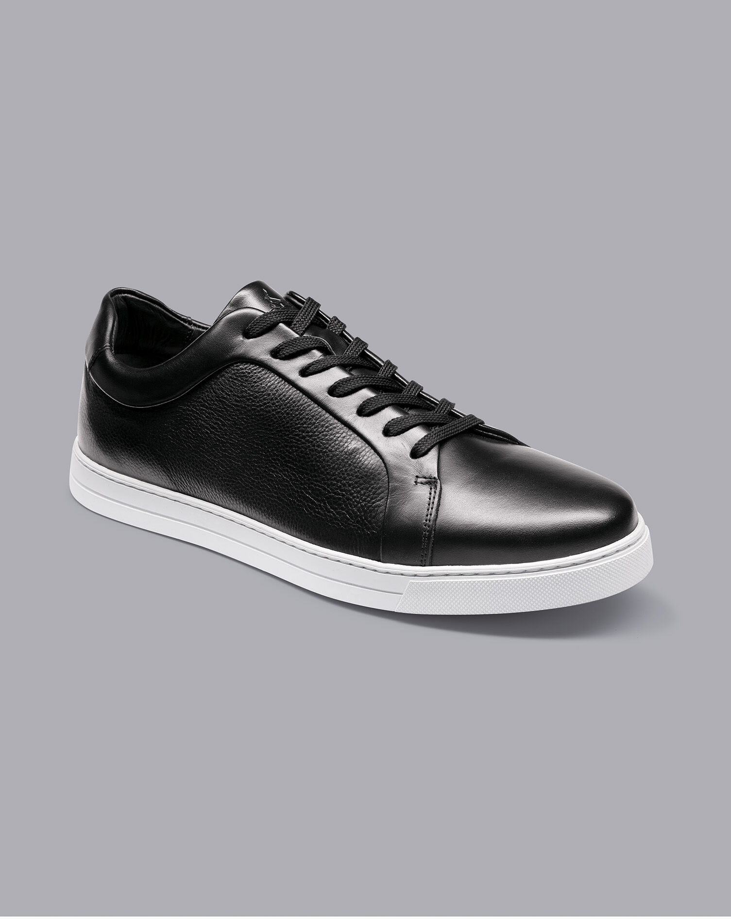 Charles Tyrwhitt Leather Sneakers - Black