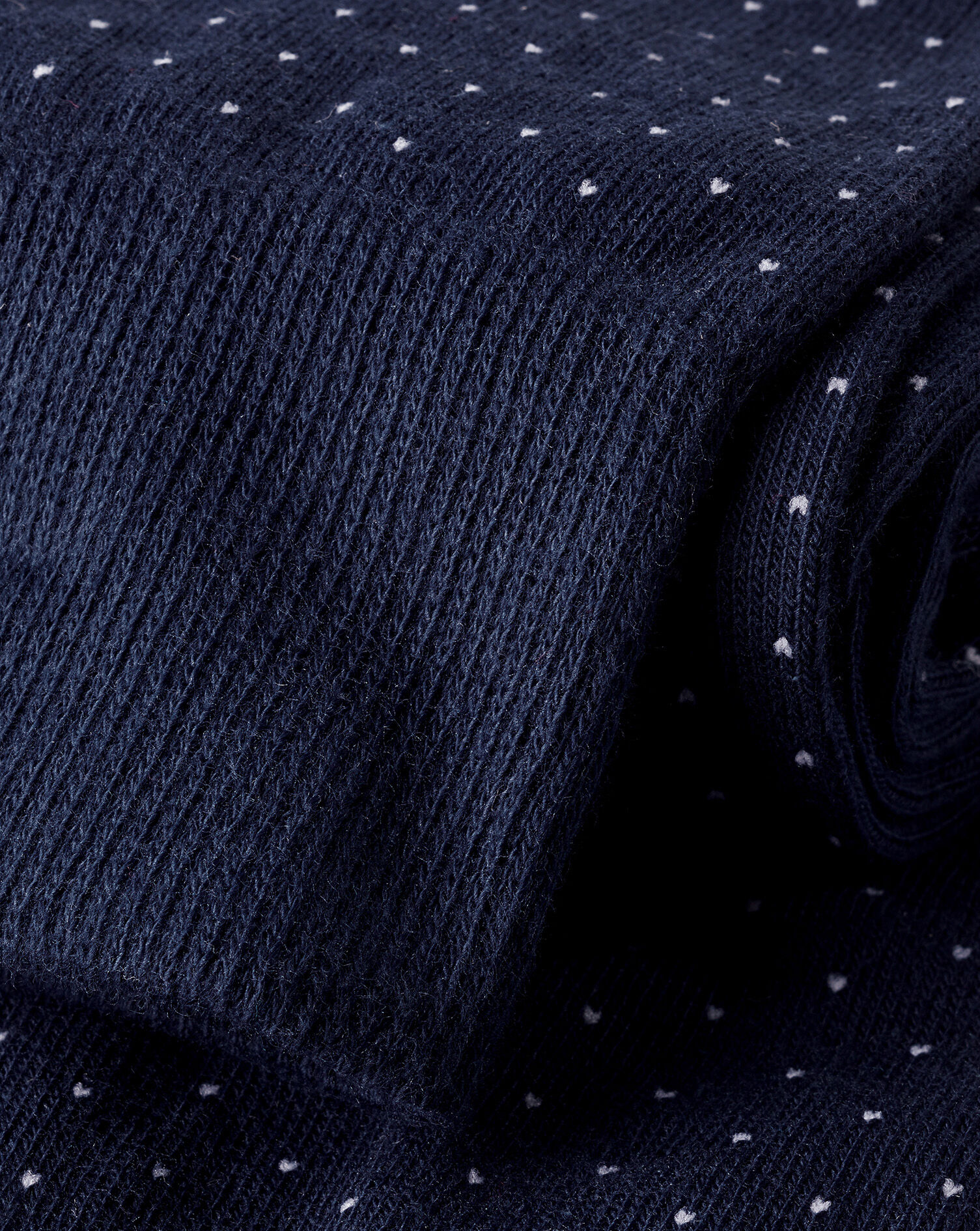 Charles Tyrwhitt Micro Dash Socks - French Blue & White