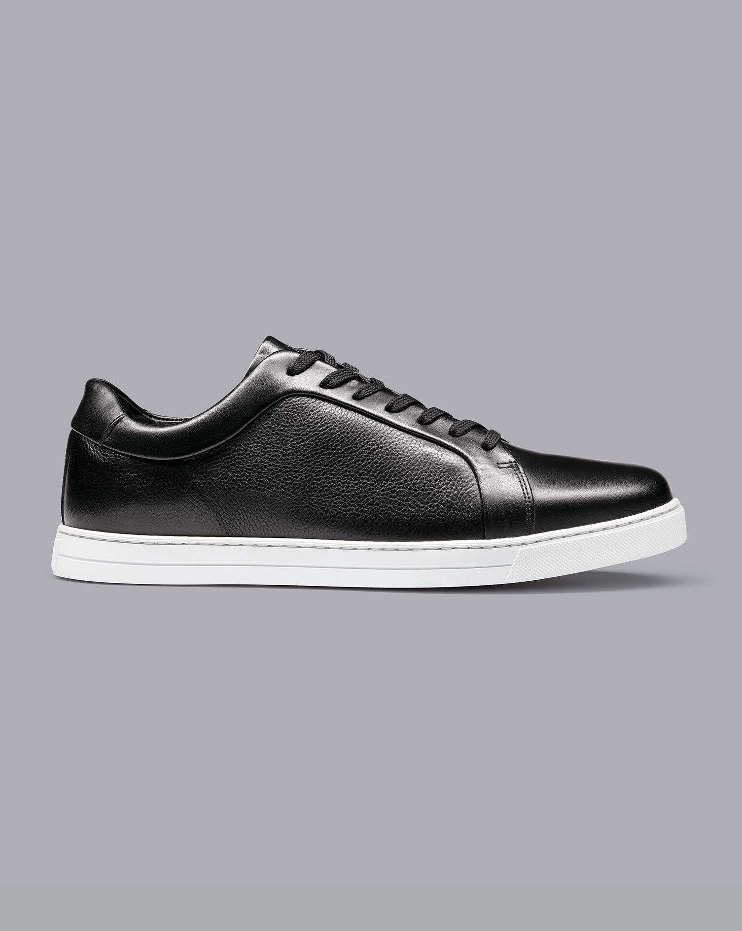 Charles Tyrwhitt Leather Sneakers - Black