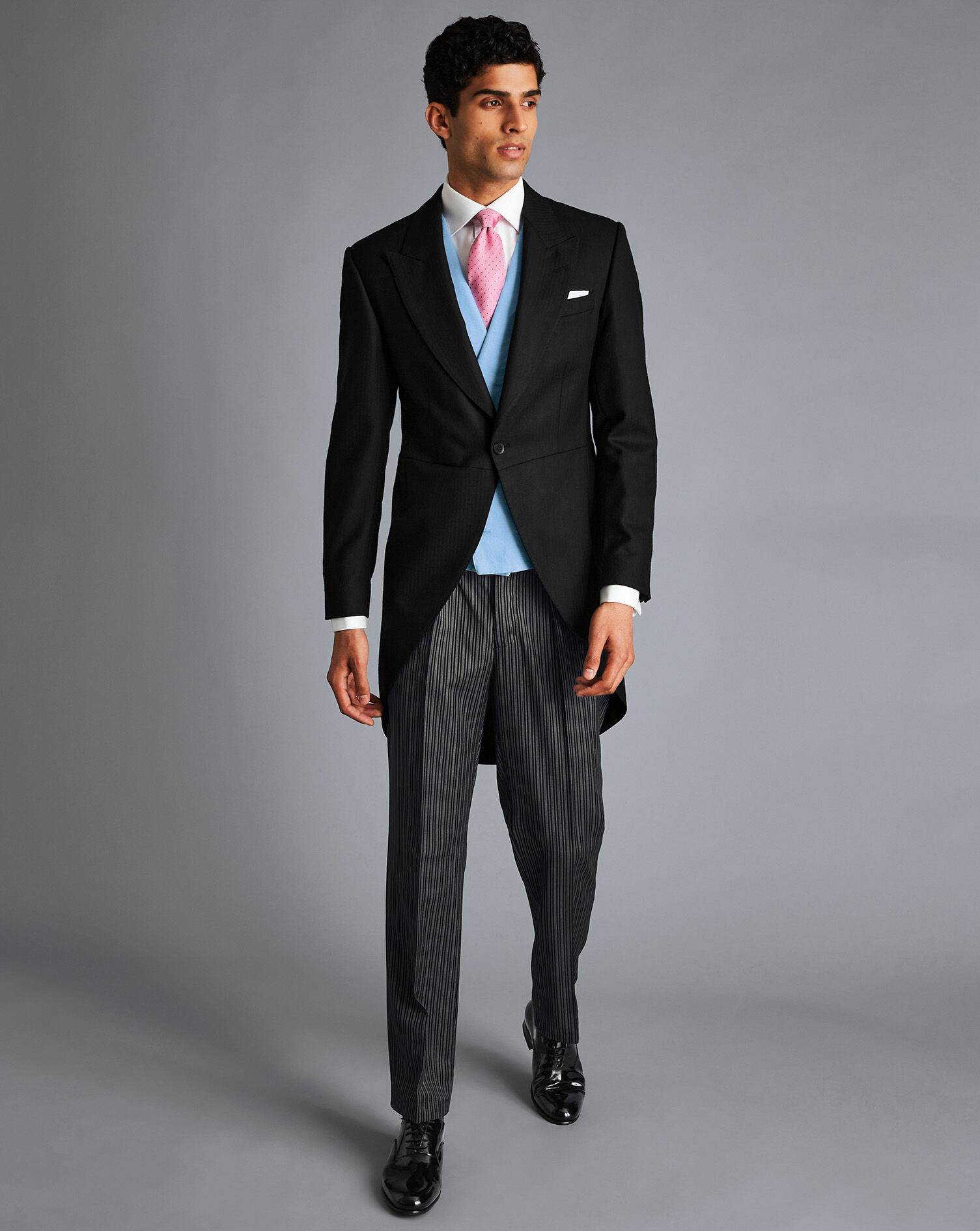 Charles Tyrwhitt Morning Suit Tail Coat - Black