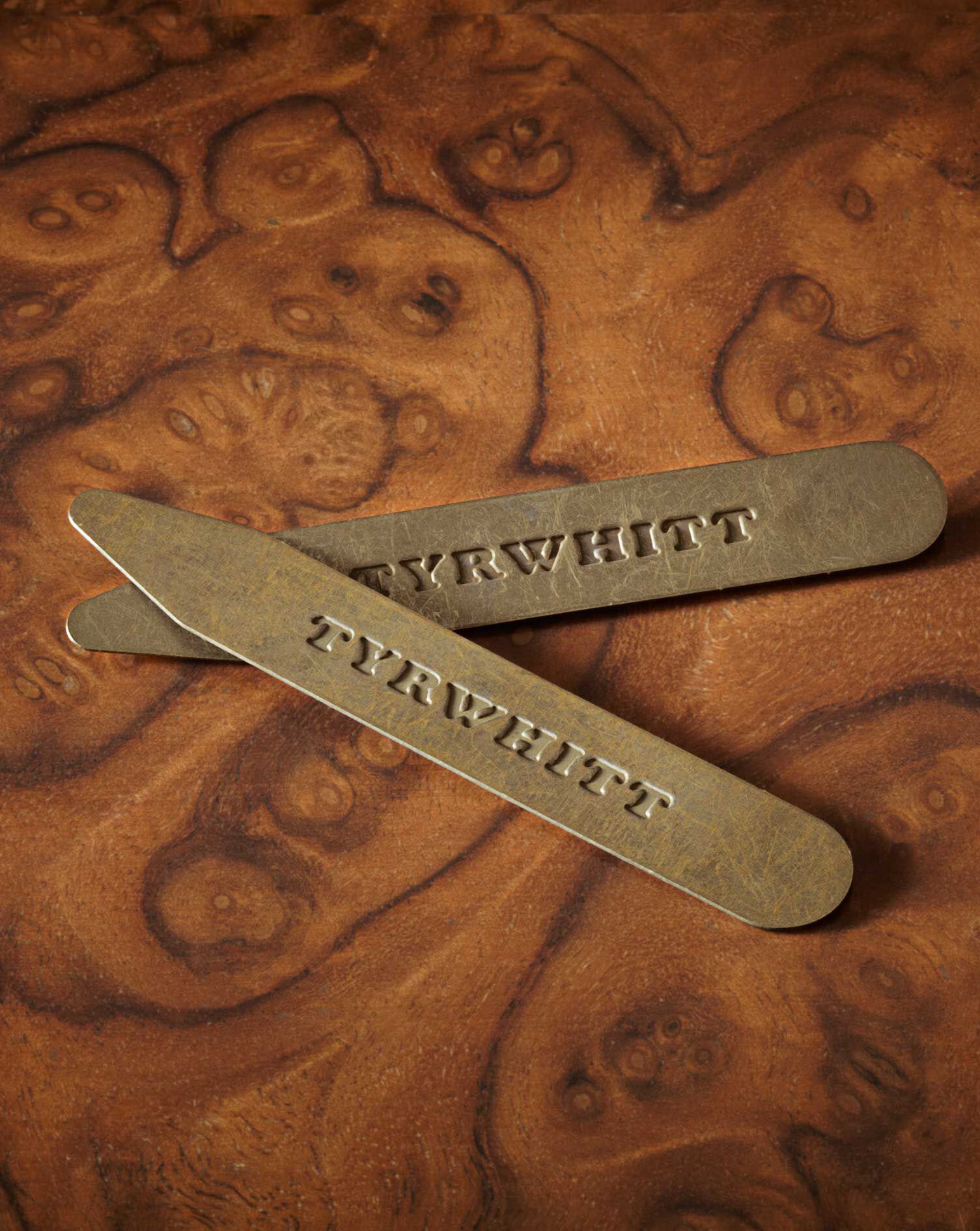 Charles Tyrwhitt 3 Pack Solid Brass Classic Collar Stays