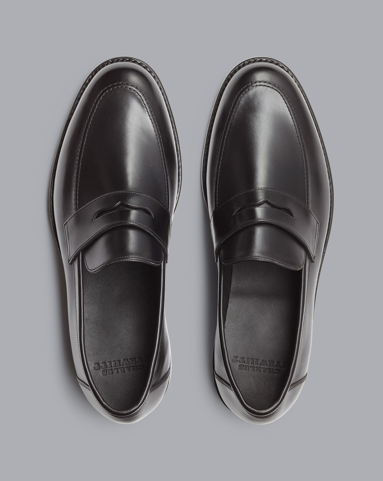 Charles Tyrwhitt Saddle Loafers - Black