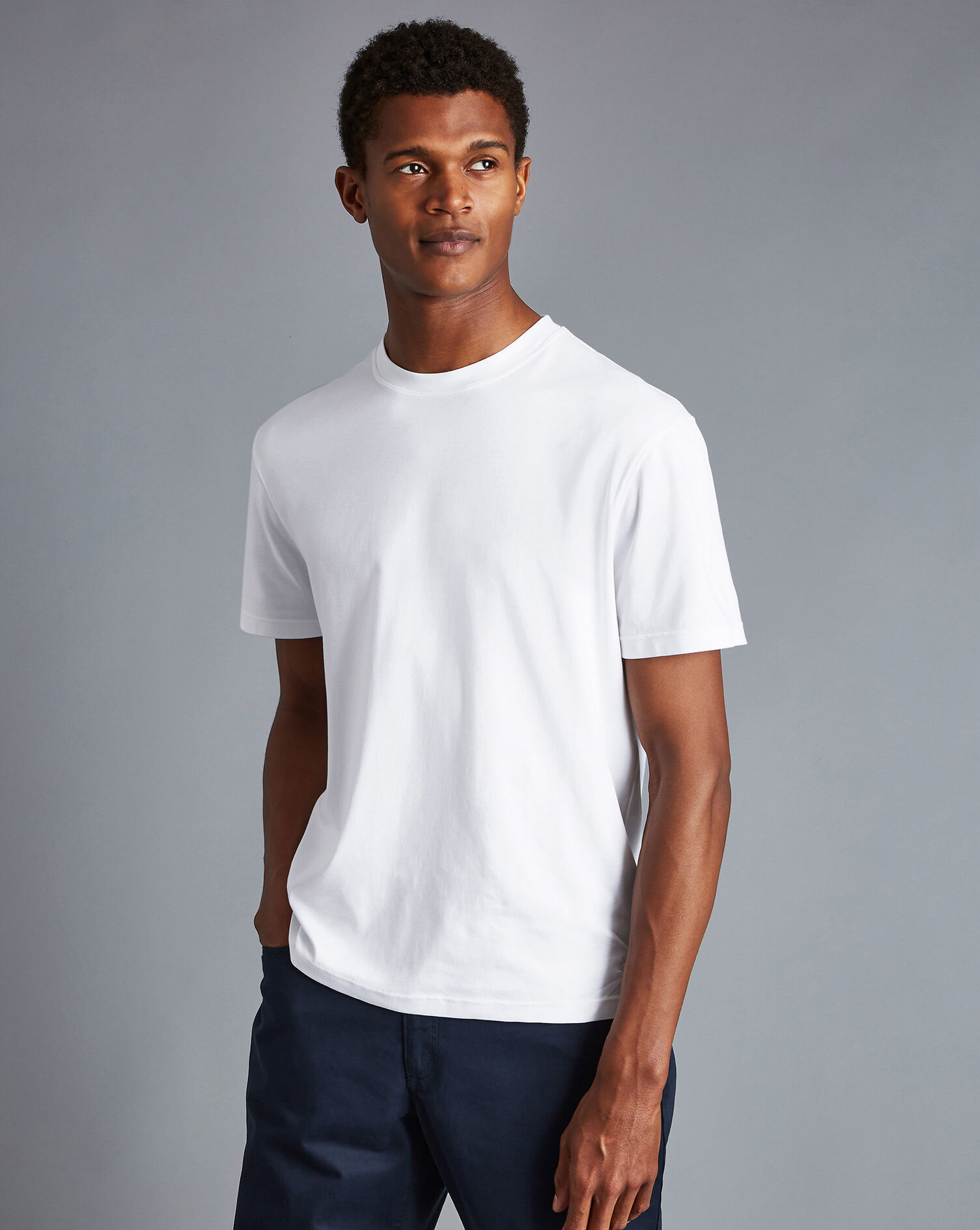 Charles Tyrwhitt Cotton Tyrwhitt T-Shirt - White