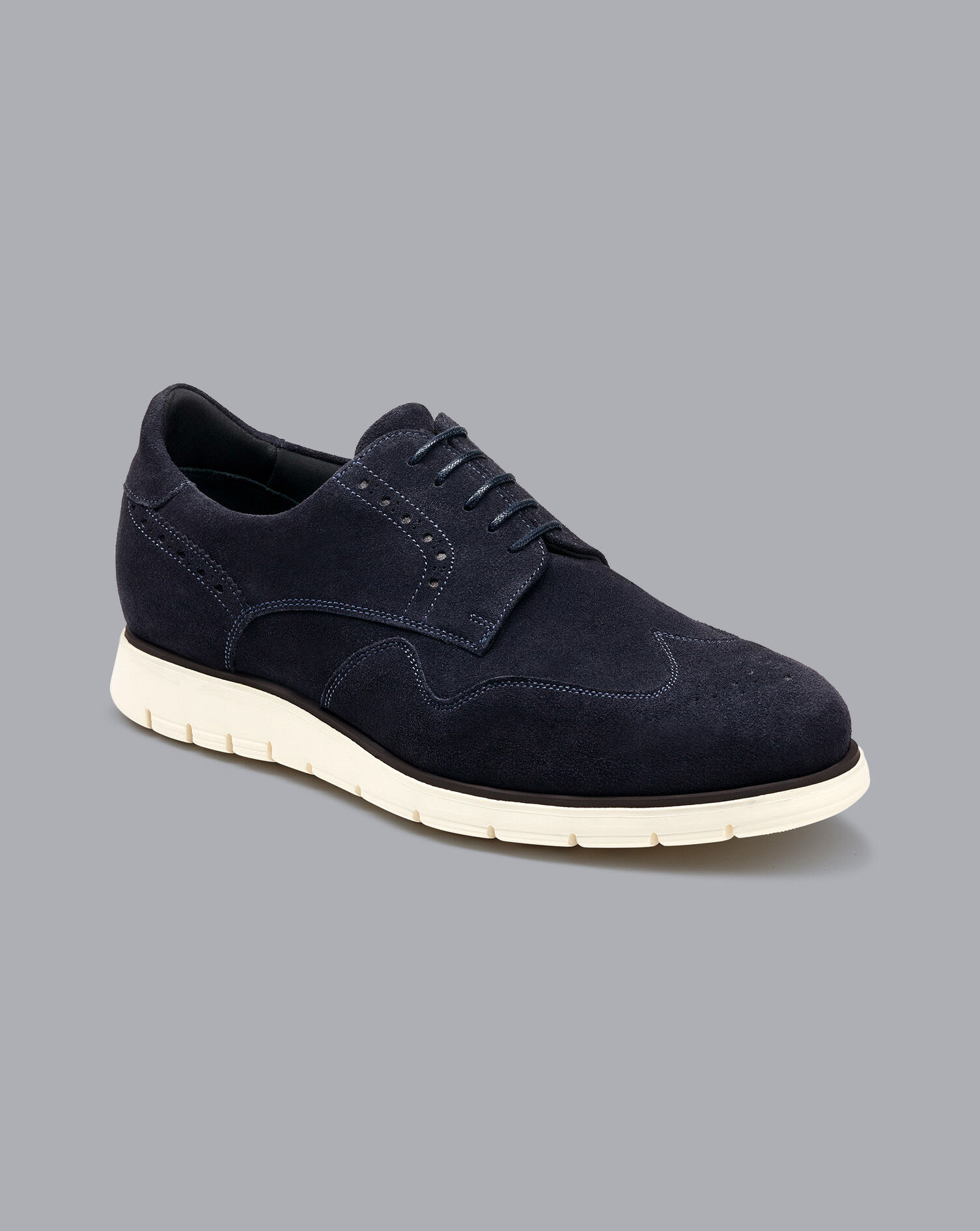 Charles Tyrwhitt Suede Hybrid Trainers - Navy