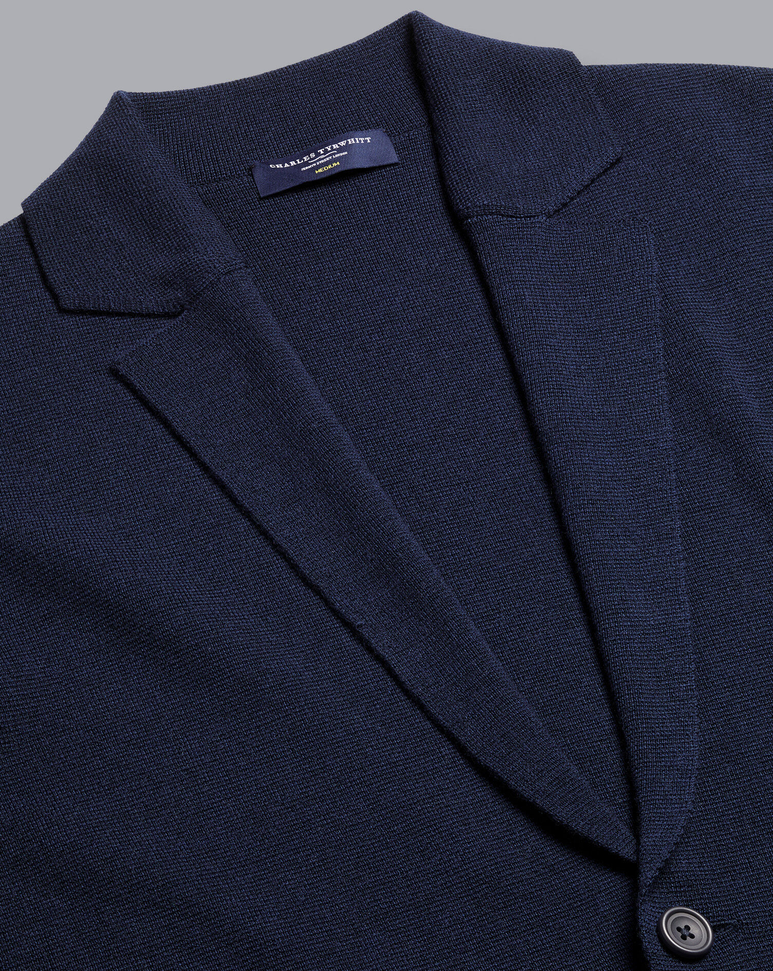 Charles Tyrwhitt Merino Blazer - Navy