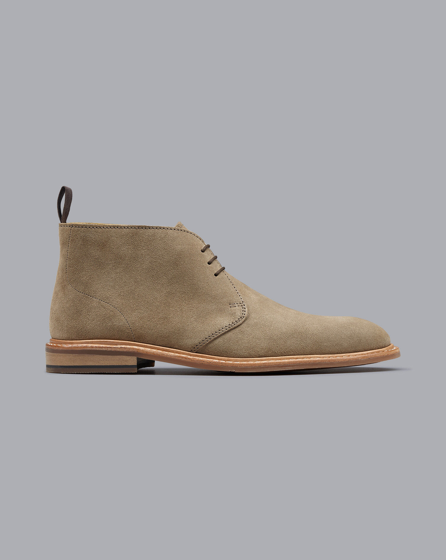 Charles Tyrwhitt Suede Lightweight Boots - Taupe