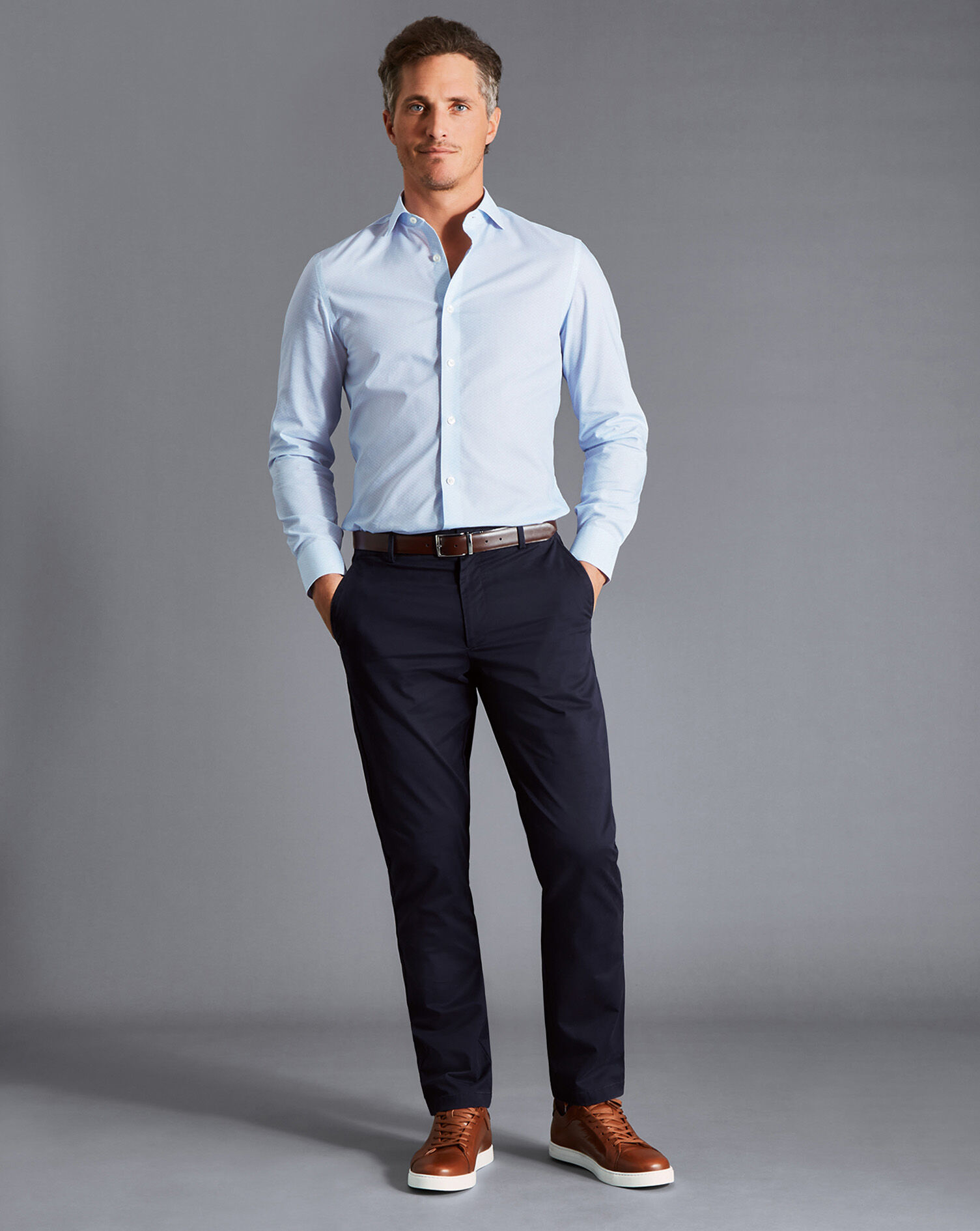 Charles Tyrwhitt Lightweight Pants - Navy