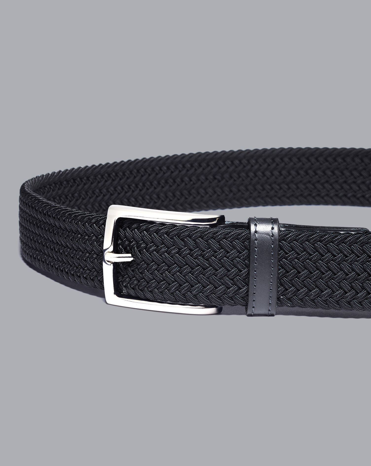 Charles Tyrwhitt Casual Stretch Belt - Navy