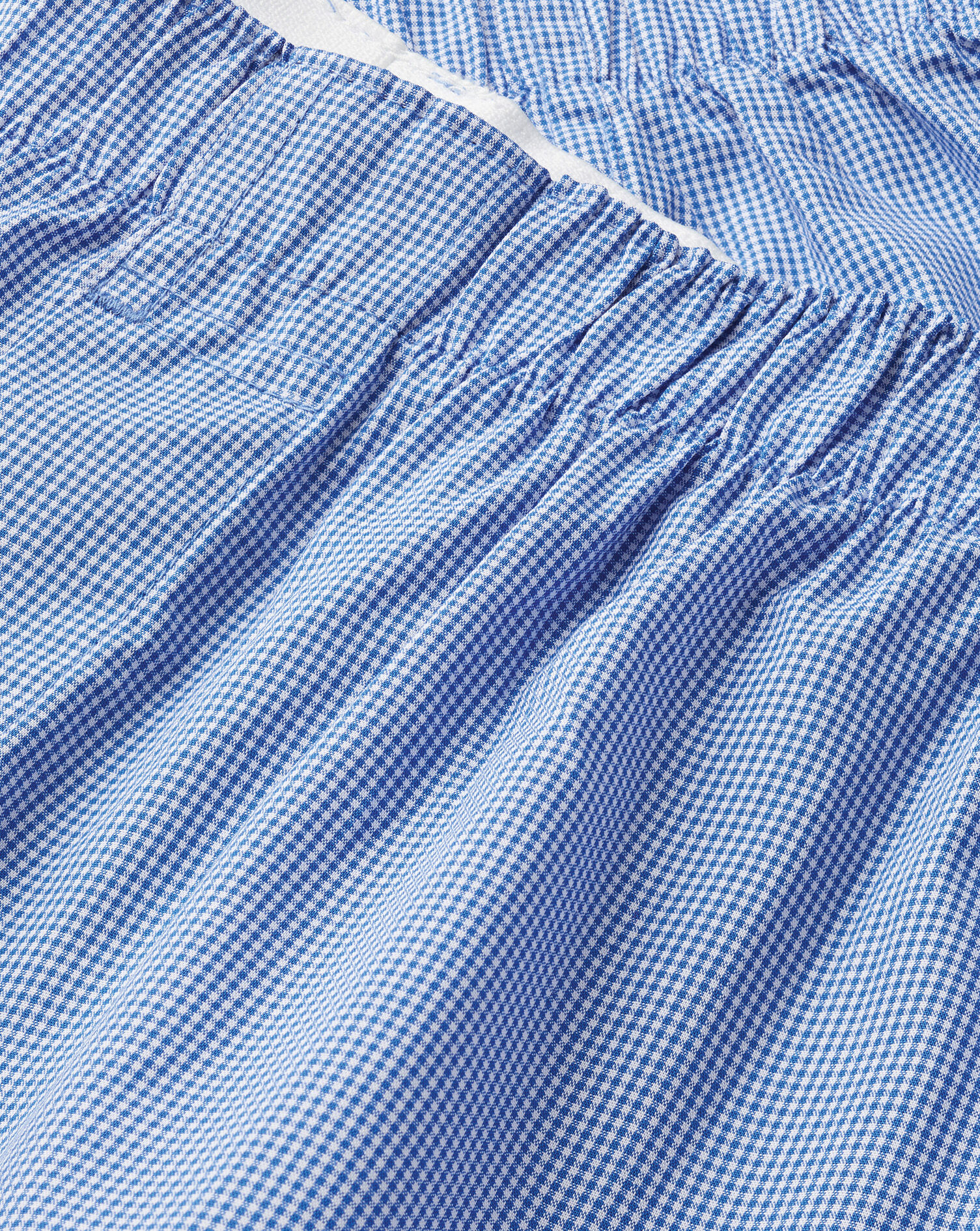 Charles Tyrwhitt Micro Grid Woven Boxers - Royal Blue