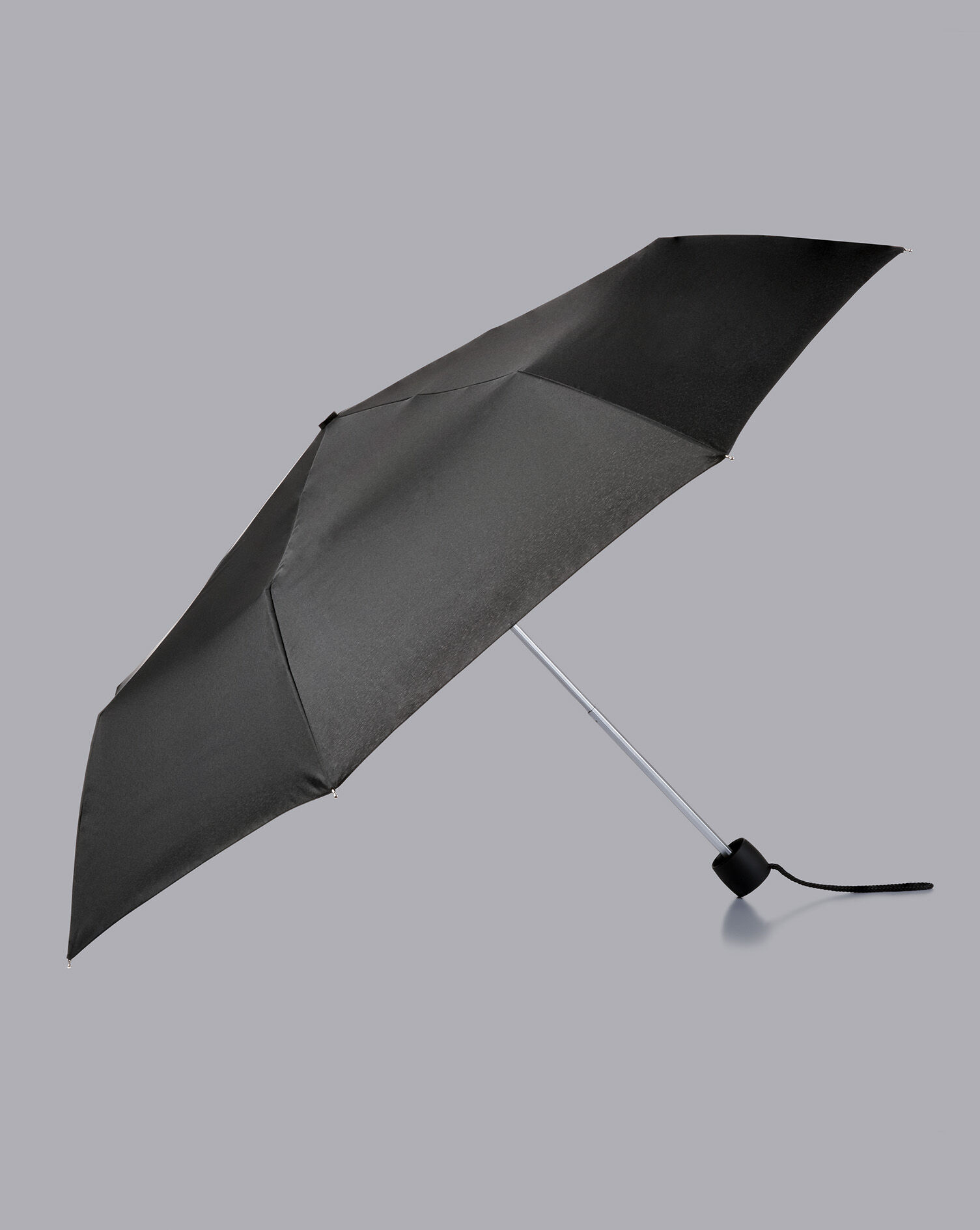 Charles Tyrwhitt Compact Wind Resistant Umbrella - Black