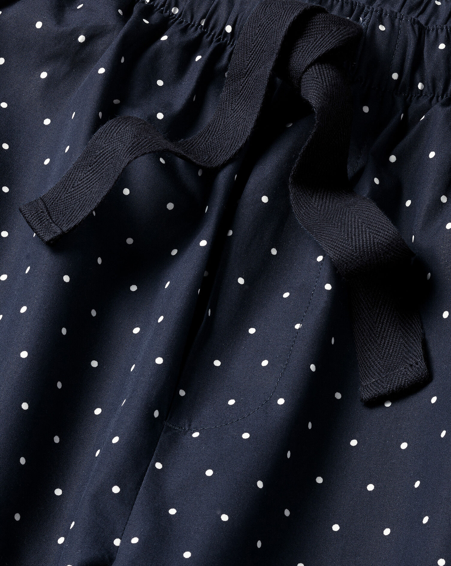 Charles Tyrwhitt Printed Dot Pajama Bottoms - Navy