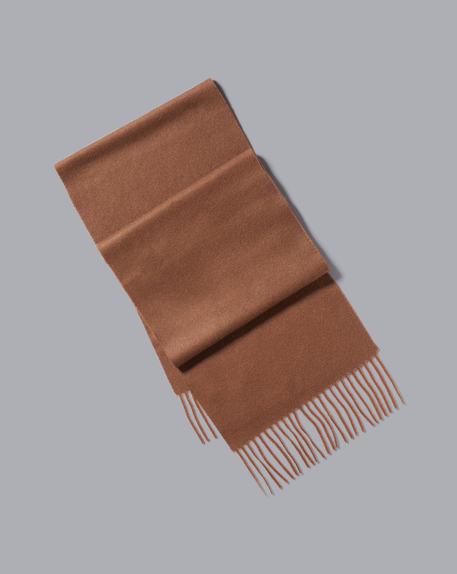 Charles Tyrwhitt Cashmere Scarf - Dark Camel