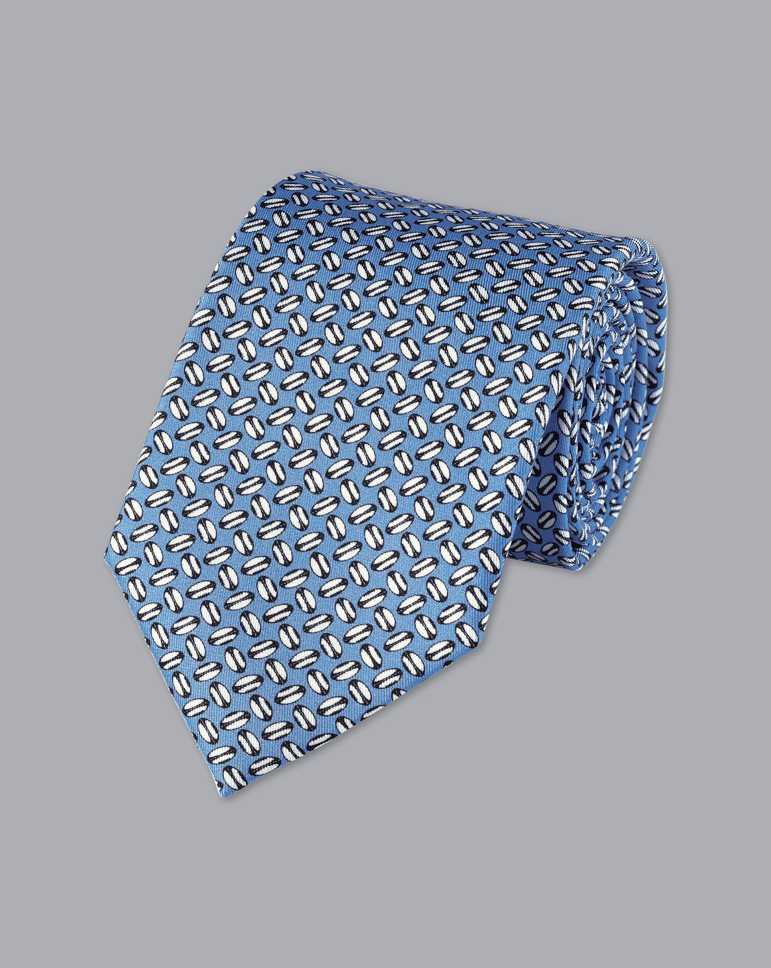 Charles Tyrwhitt England Rugby Rugby Ball Tie - Sky