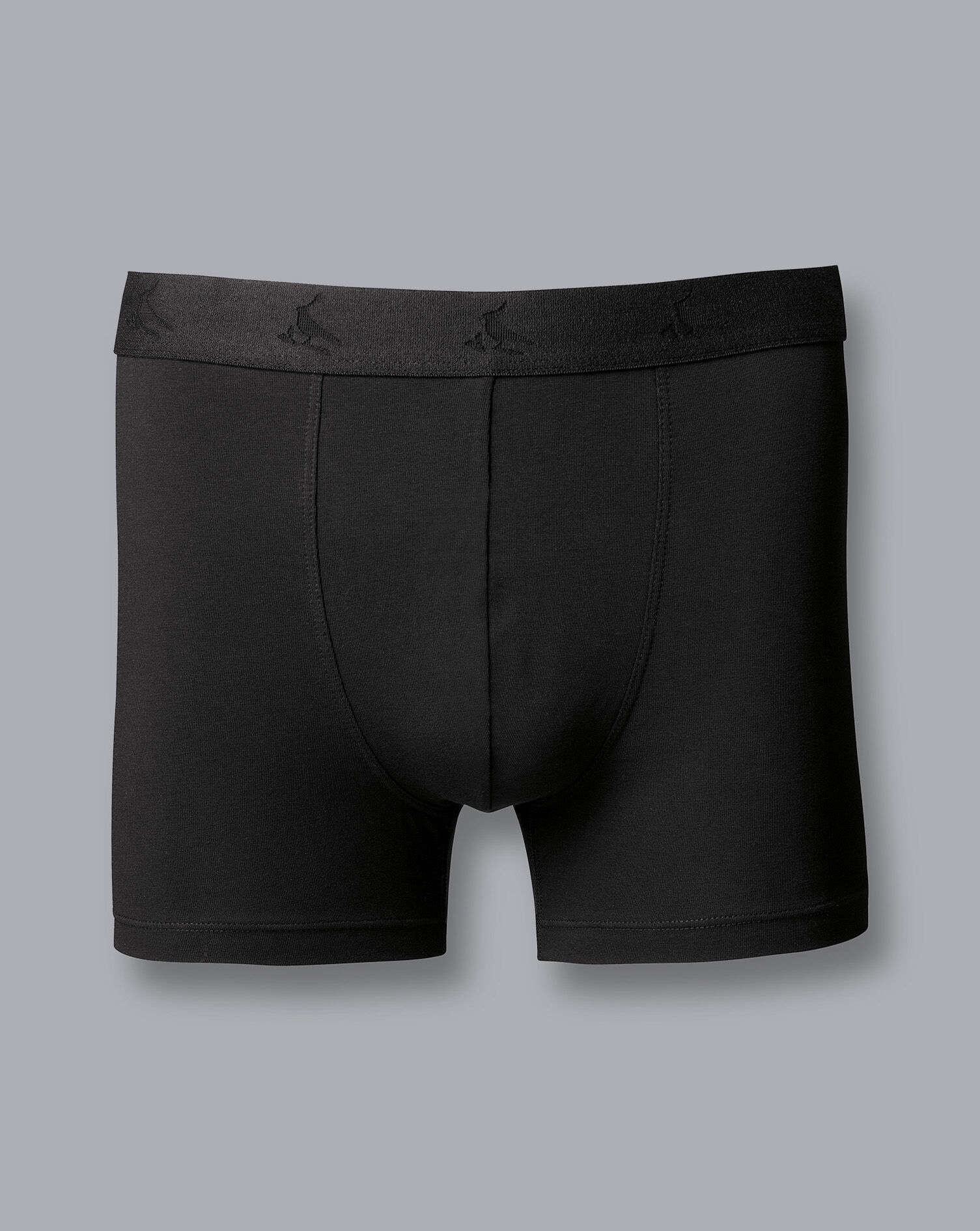 Charles Tyrwhitt 3 Pack Cotton Stretch Jersey Trunks - Black