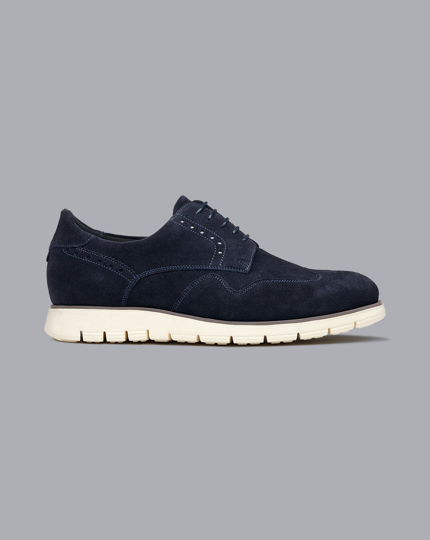 Charles Tyrwhitt Suede Hybrid Trainers - Navy
