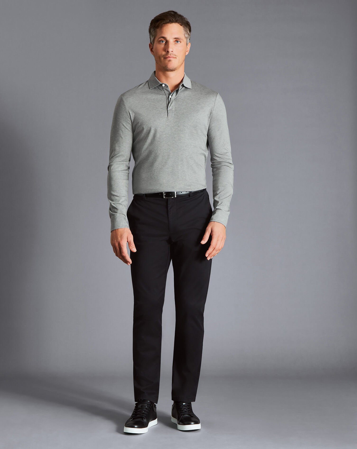Charles Tyrwhitt Lightweight Pants - Black