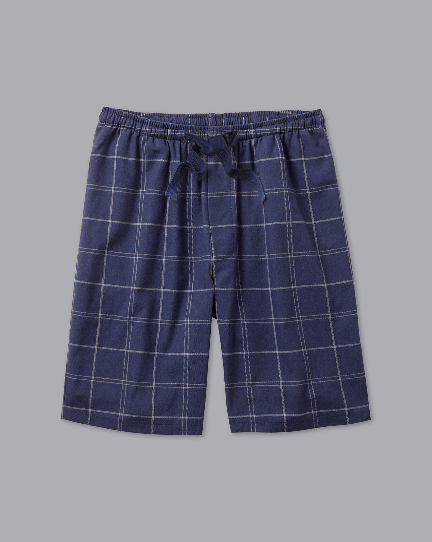 Charles Tyrwhitt Check Pajama Shorts - Navy & White