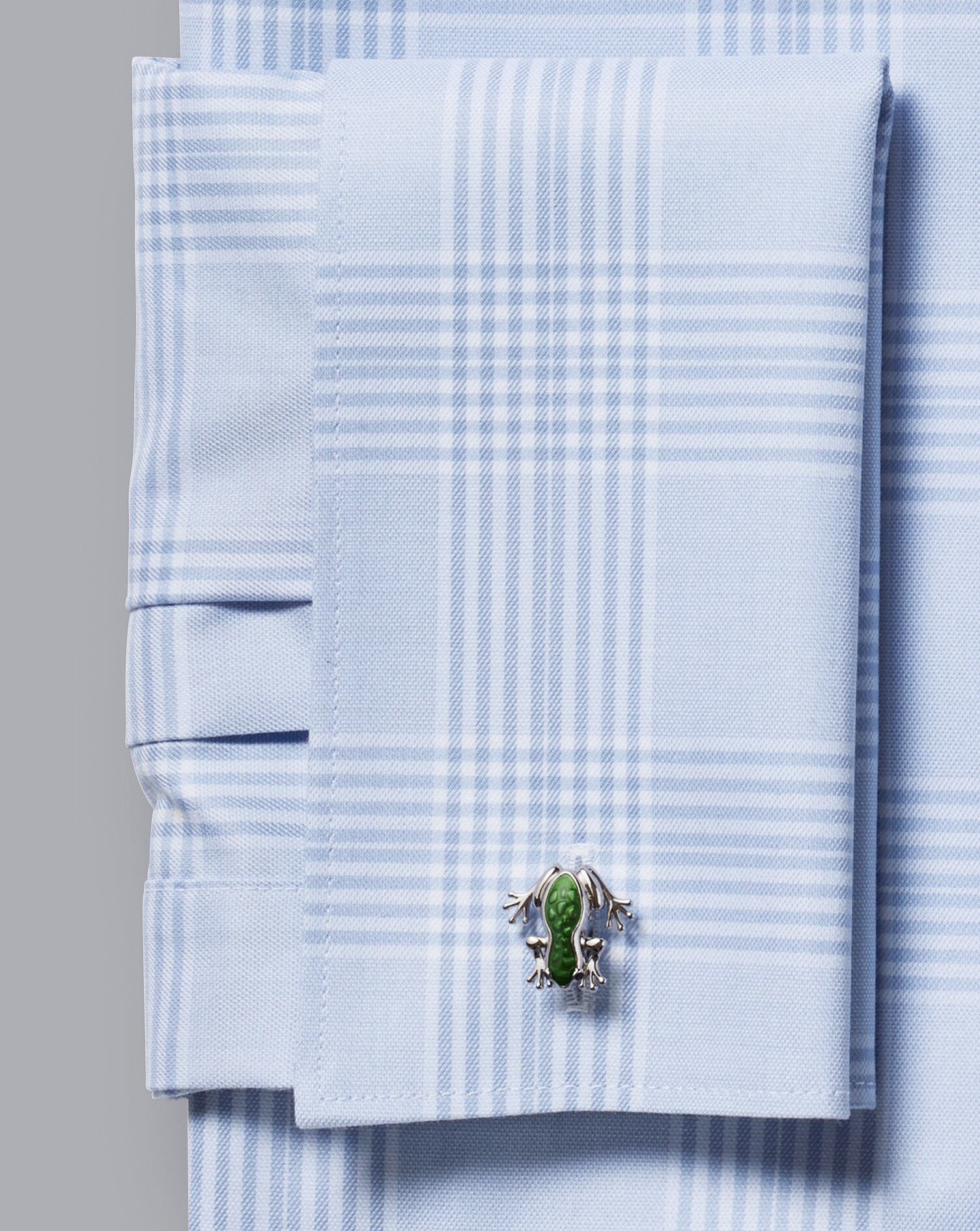 Charles Tyrwhitt Frog Cufflinks - Silver Grey