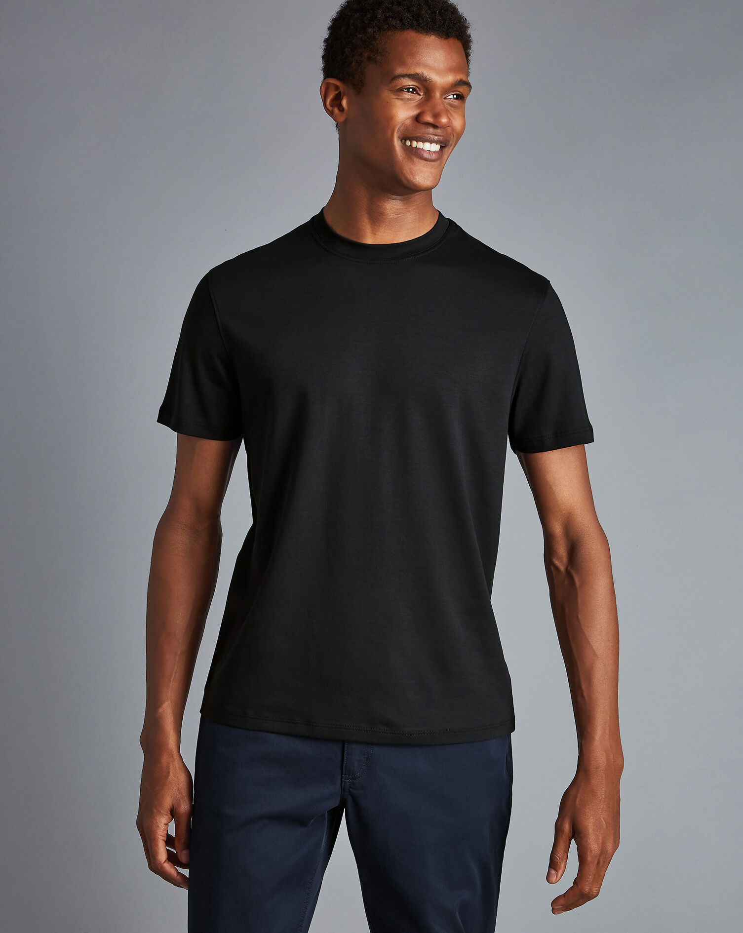 Charles Tyrwhitt Cotton Tyrwhitt T-Shirt - Black