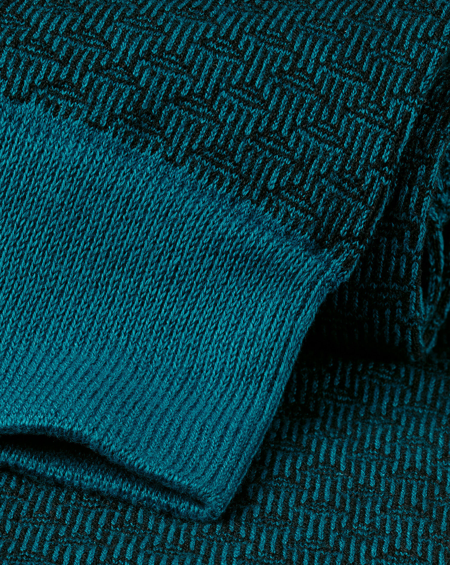 Charles Tyrwhitt Pattern Socks - Teal Green