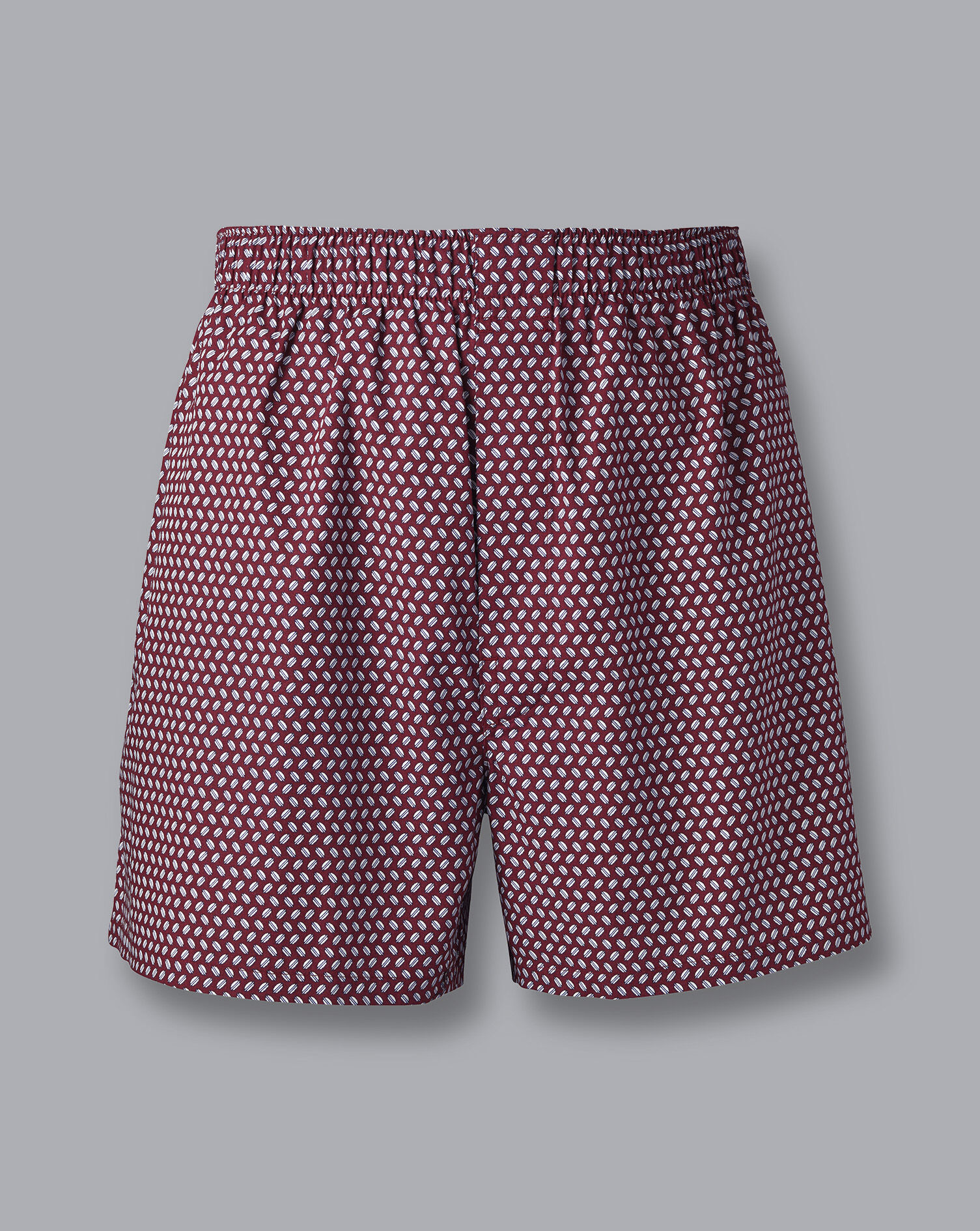 Charles Tyrwhitt England Rugby Woven Boxers - Wine